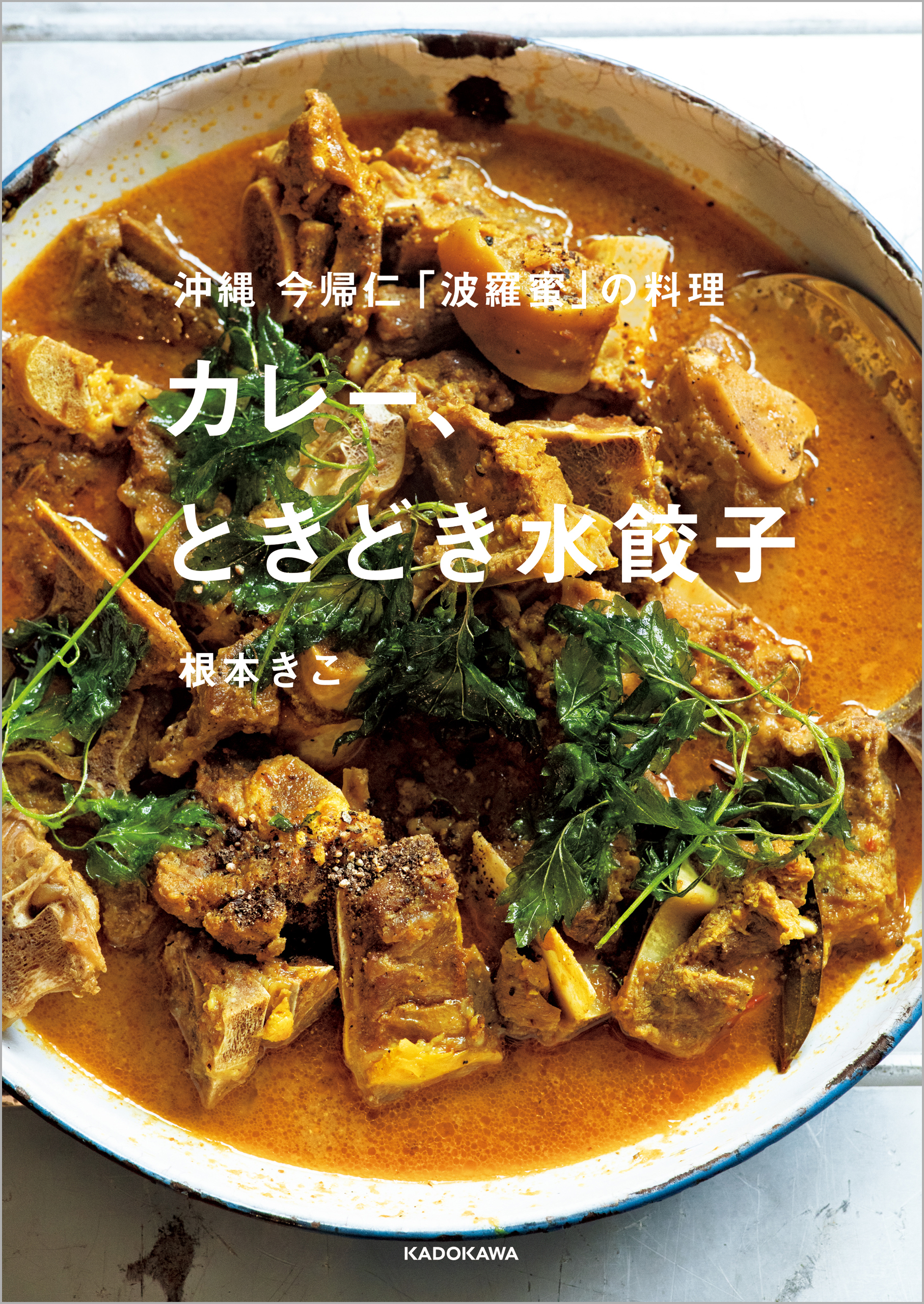沖縄 今帰仁「波羅蜜」の料理　カレー、ときどき水餃子