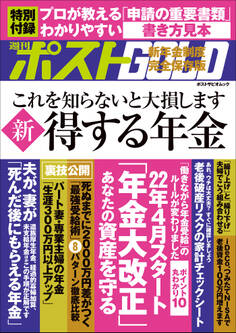週刊ポストGOLD 新 得する年金