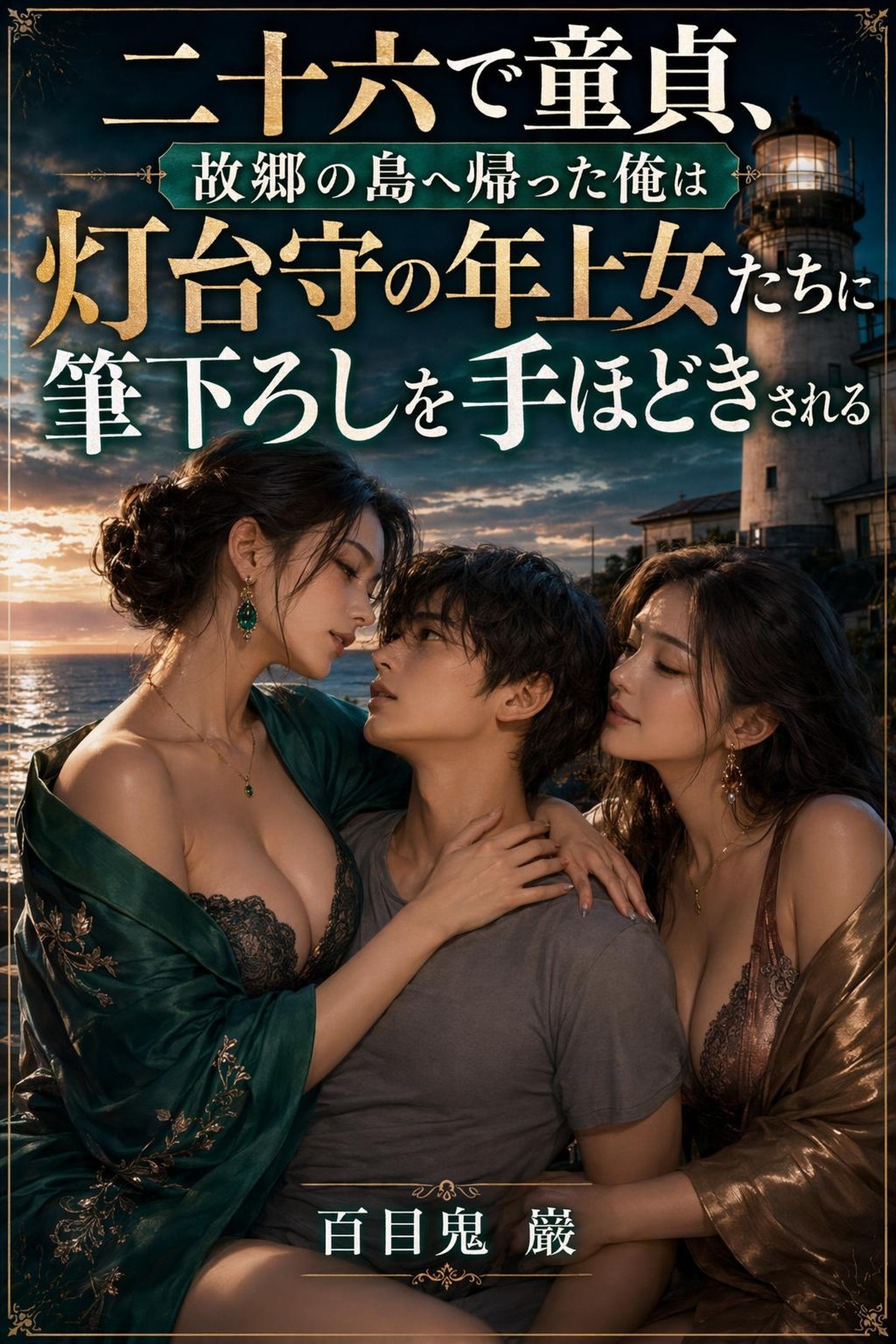 二十六で童貞、故郷の島へ帰った俺は灯台守の年上女たちに筆下ろしを手ほどきされる