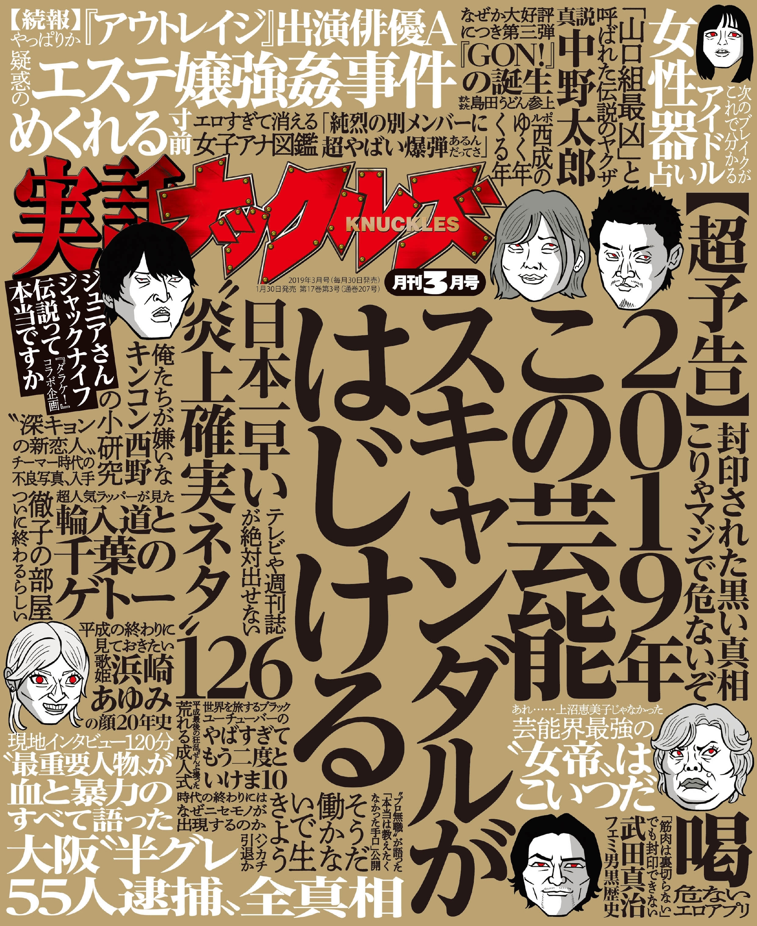 実話ナックルズ 2019年3月号[ライト版]