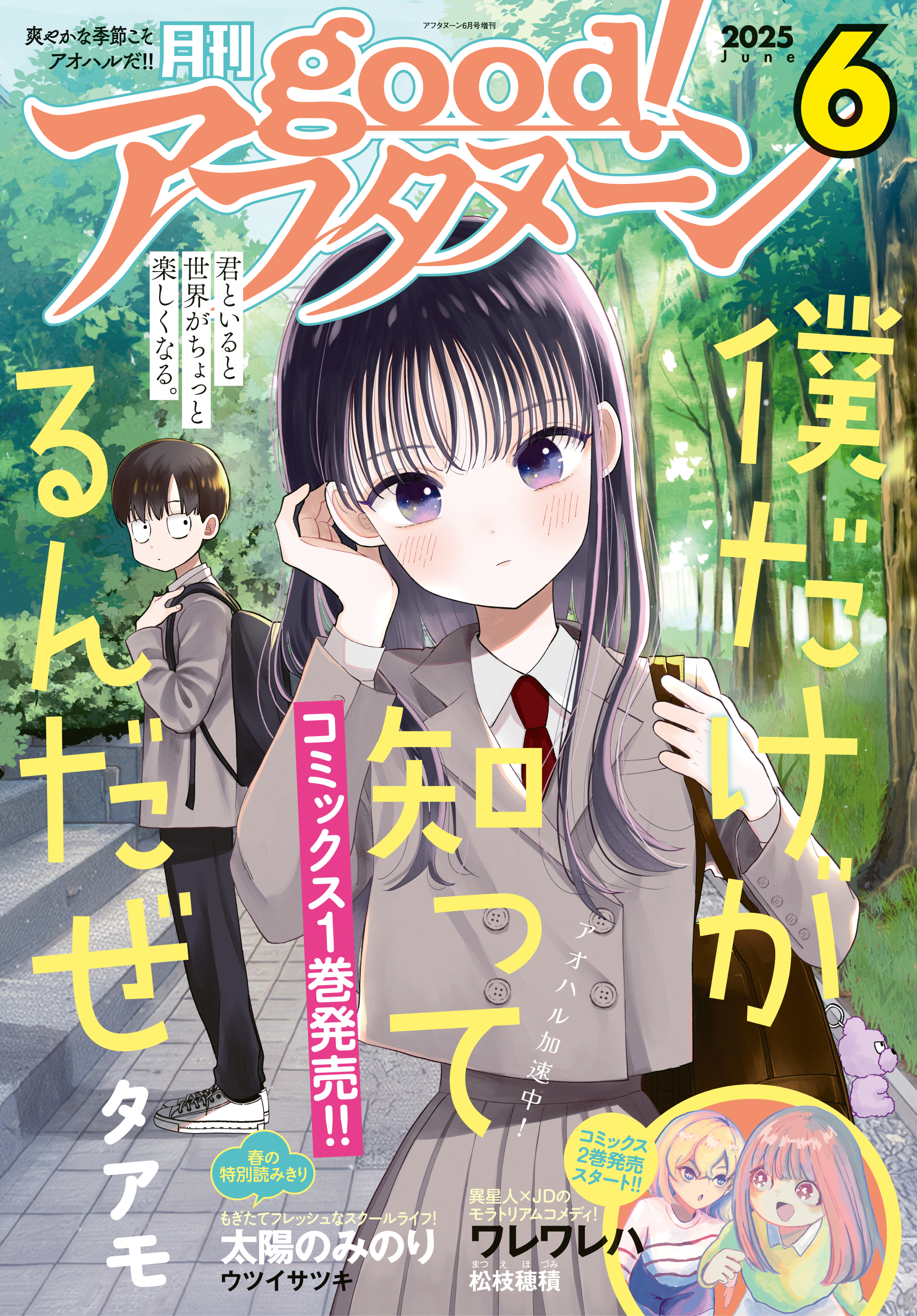 good!アフタヌーン 2025年6号 [2025年5月7日発売]