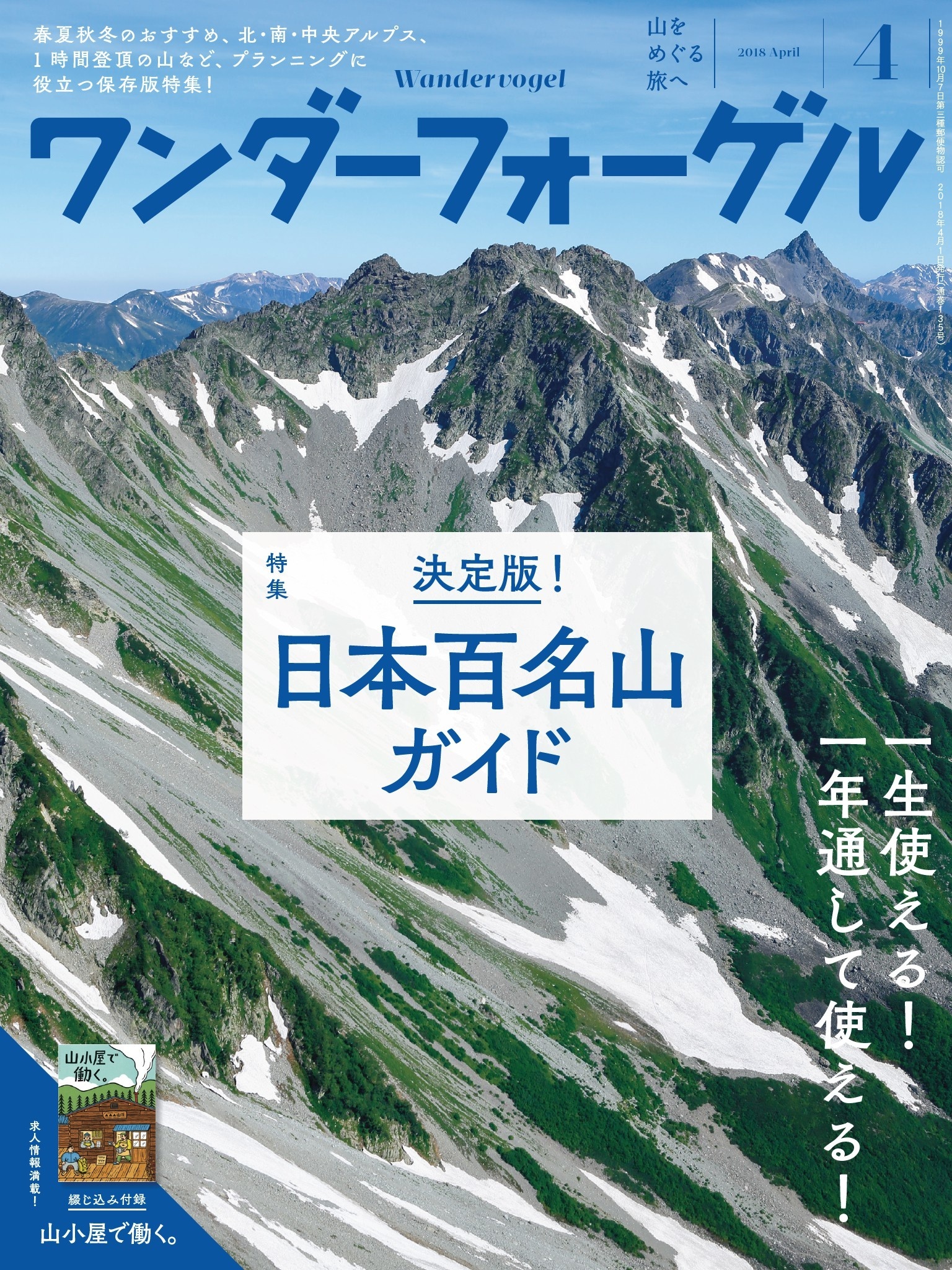 ワンダーフォーゲル 2018年 4月号 [雑誌]