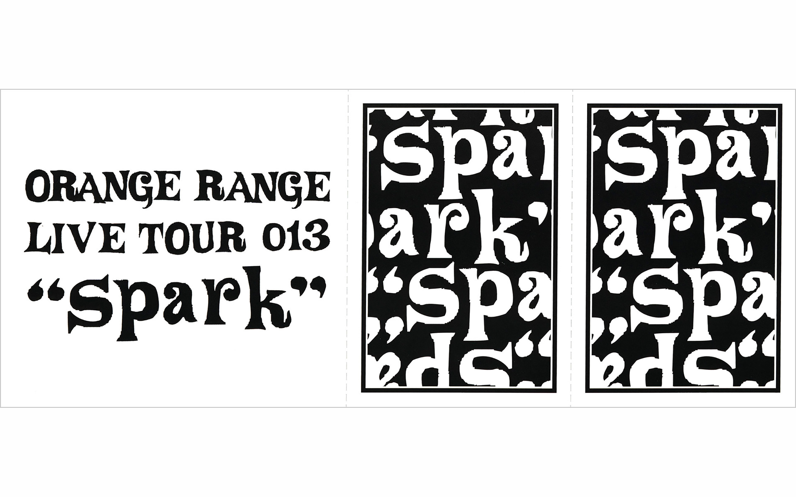 ORANGE RANGE LIVE TOUR 013 ～spark～ トランプPHOTO BOOK 電子版