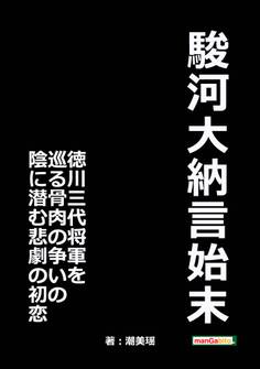 駿河大納言始末 徳川三代将軍を巡る骨肉の争いの陰に潜む悲劇の初恋