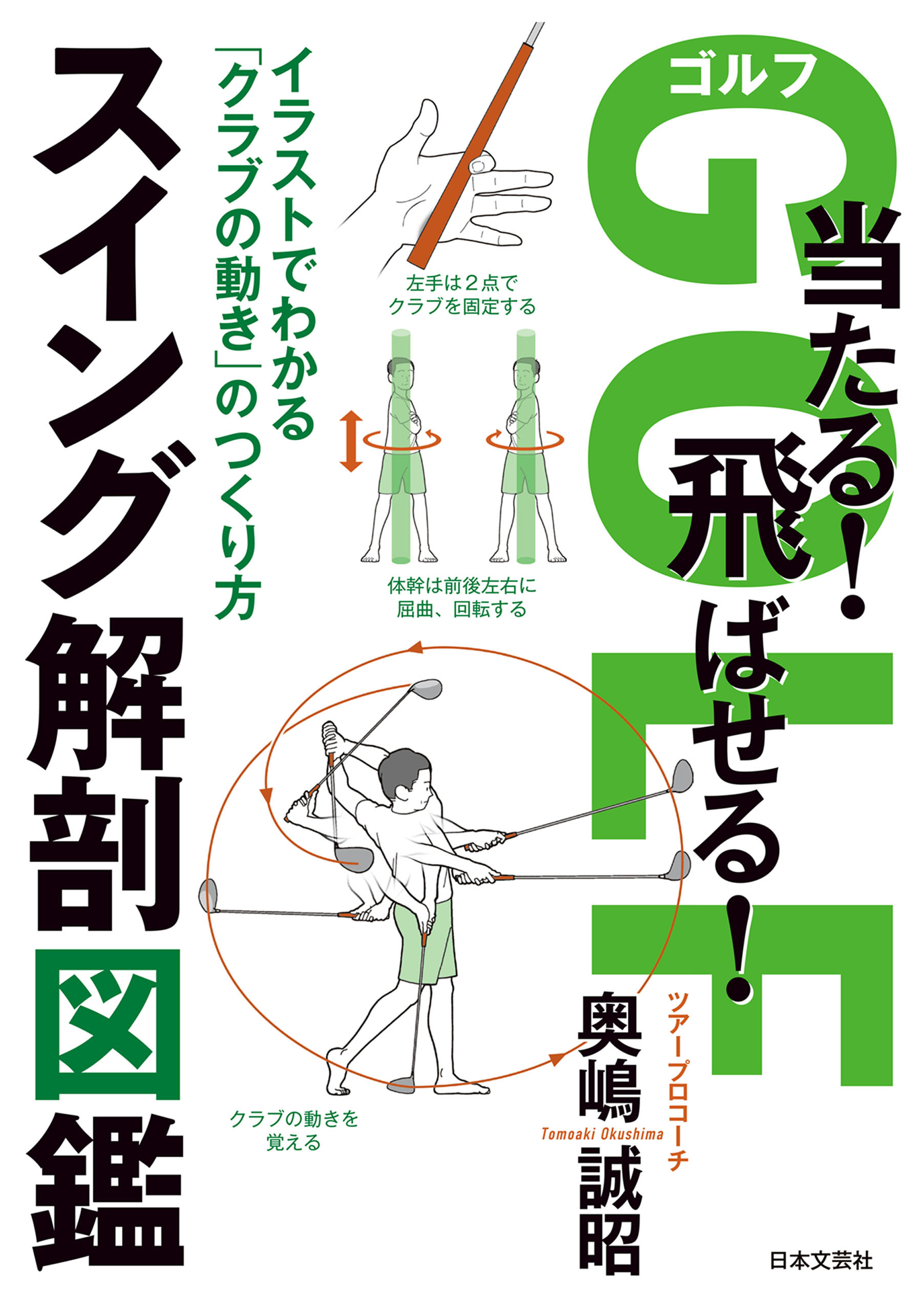 ゴルフ 当たる！飛ばせる！ スイング解剖図鑑