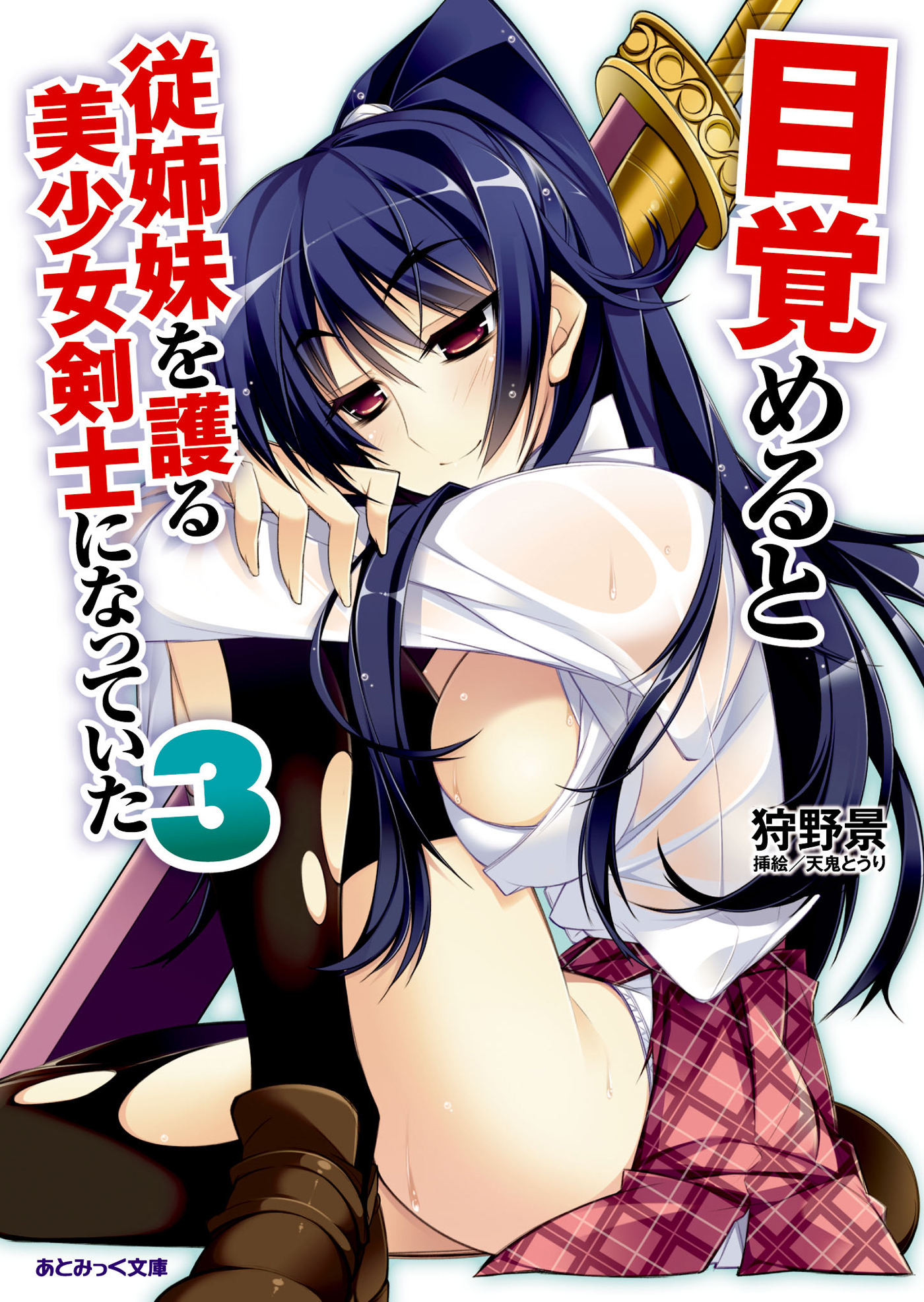 あとみっく文庫　目覚めると従姉妹を護る美少女剣士になっていた3