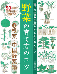 【電子分冊版】図解だからわかりやすい 野菜の育て方のコツ③根菜・中国野菜編