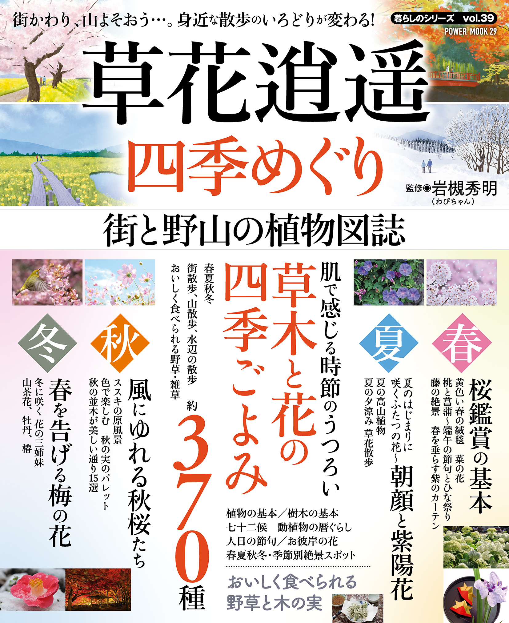 草花逍遥　四季めぐり  街と野山の植物図誌