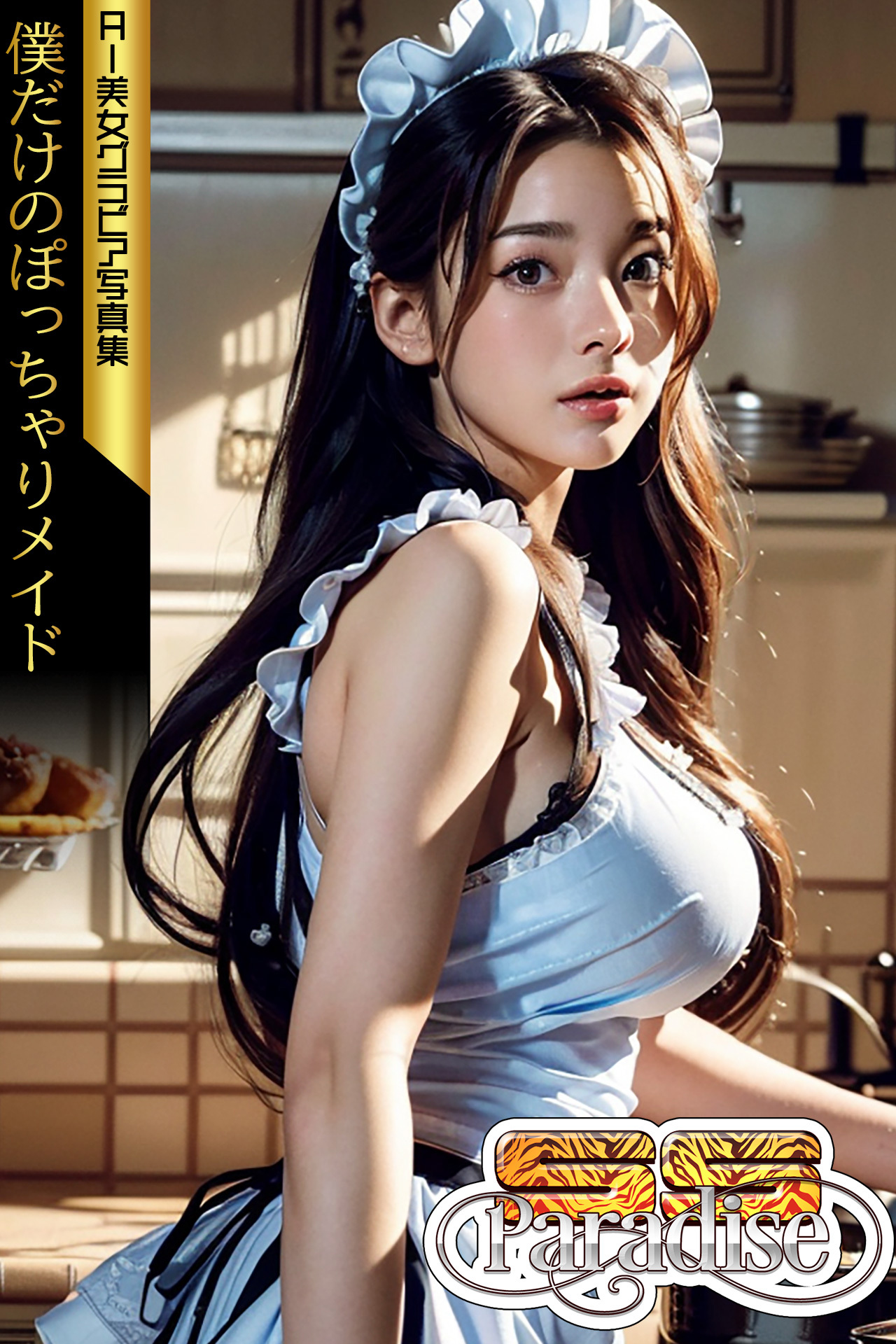 僕だけのぽっちゃりメイド　AI美女グラビア写真集【SS-Paradise】