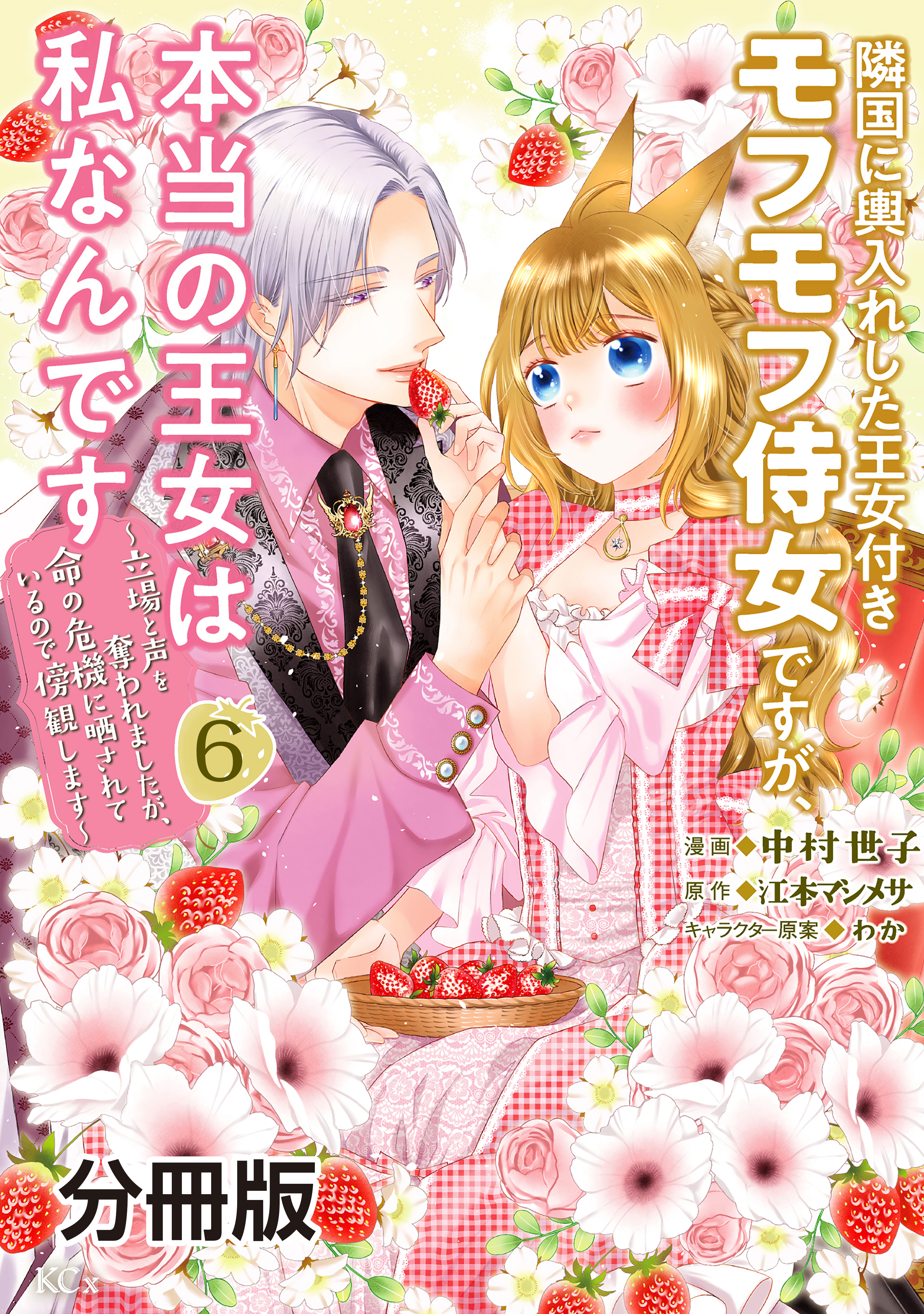 隣国に輿入れした王女付きモフモフ侍女ですが、本当の王女は私なんです　分冊版　～立場と声を奪われましたが、命の危機に晒されているので傍観します～（６）