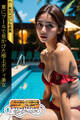 夏にプールで見かけた極上ボディ美女 AI美女グラビア写真集【SS-Paradise】
