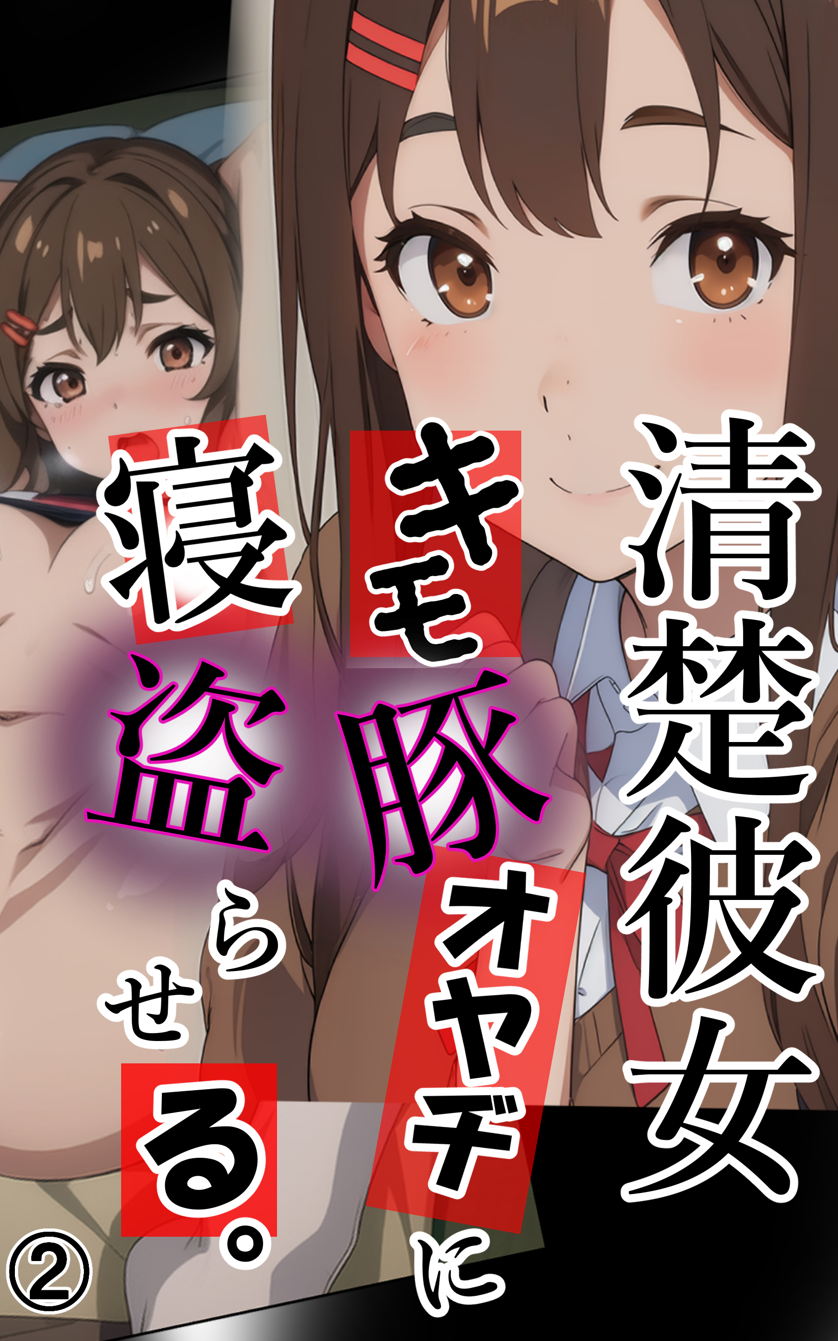 清楚彼女 キモ豚オヤヂに寝盗らせる。2