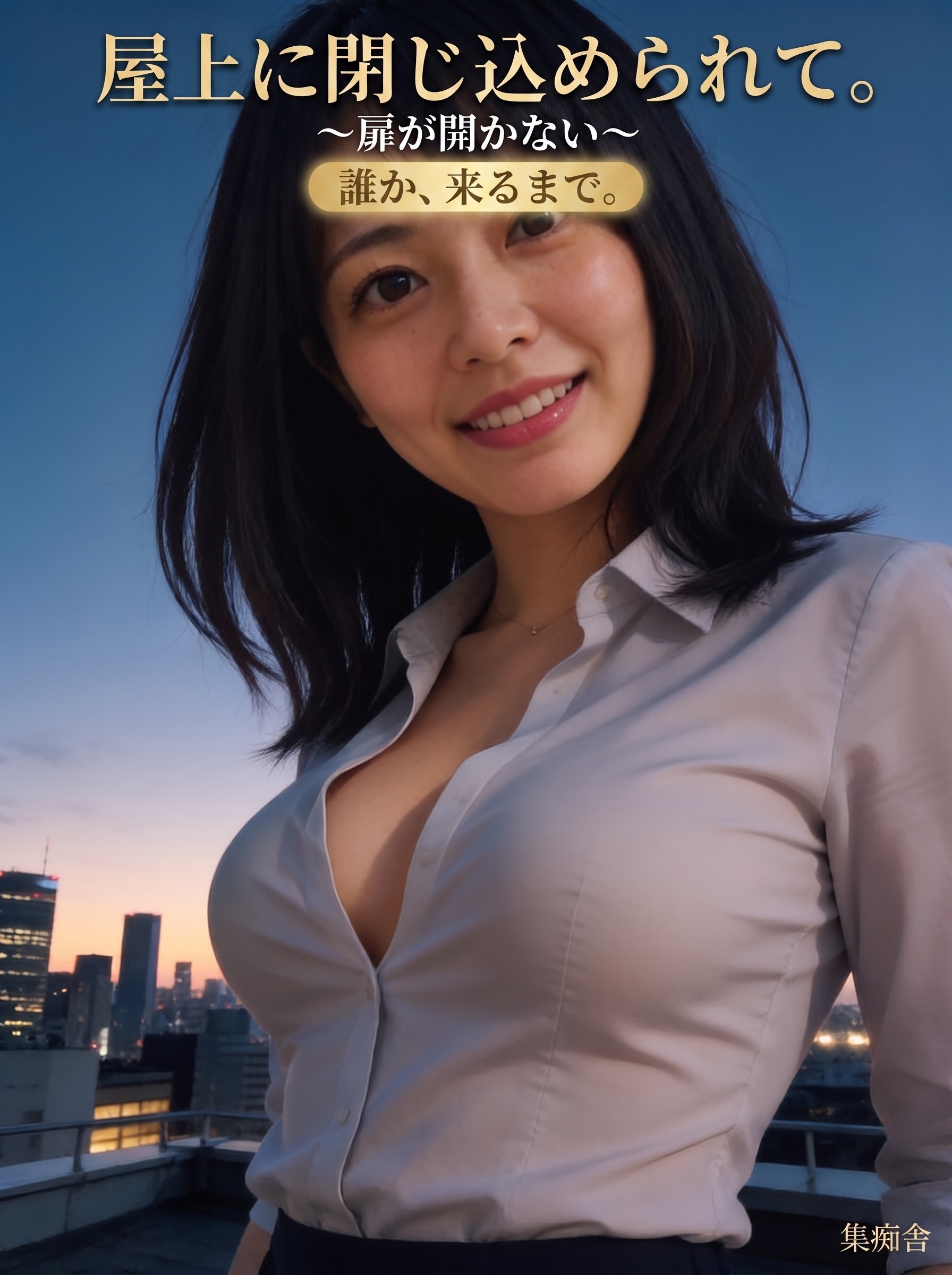 屋上に閉じ込められて。 ～扉が開かない～