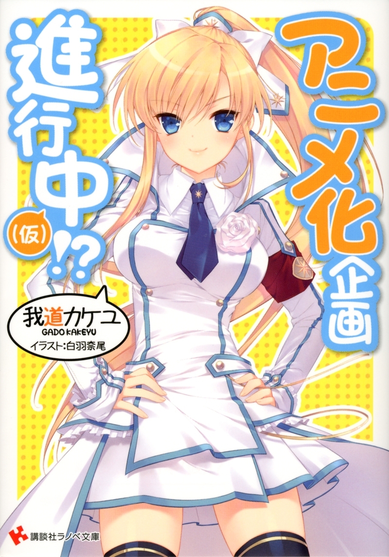 アニメ化企画進行中（仮）!?