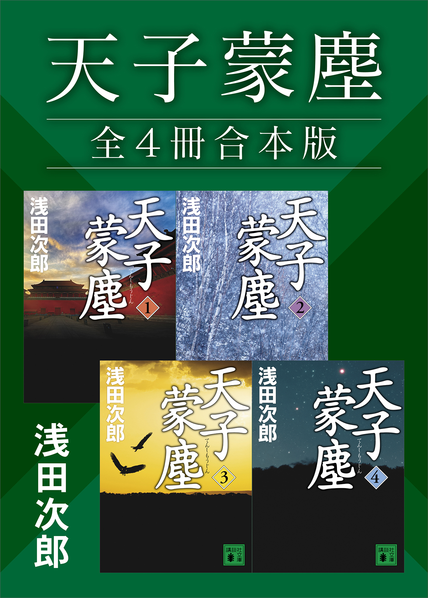 天子蒙塵　全４冊合本版