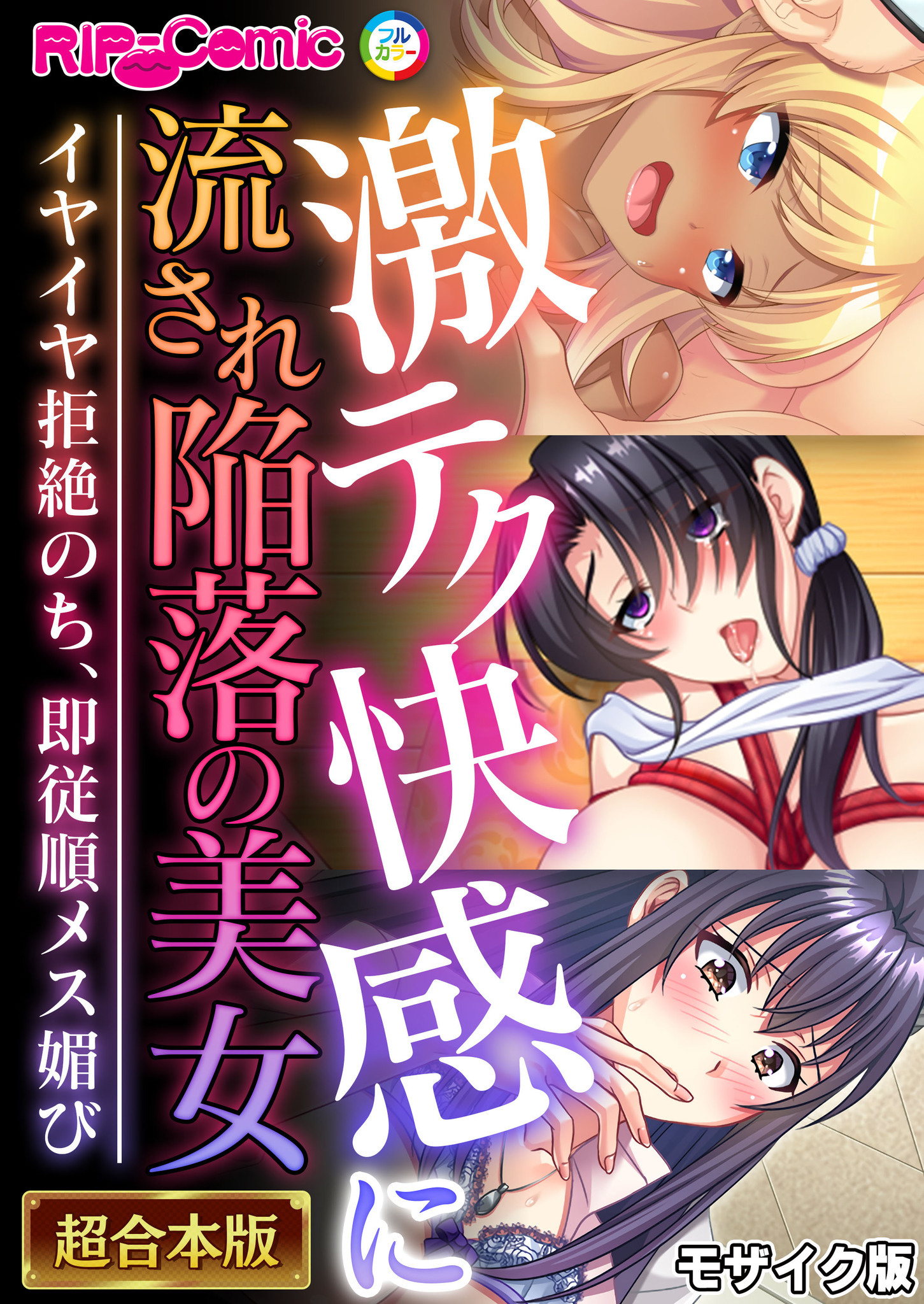 激テク快感に流され陥落の美女 ～イヤイヤ拒絶のち、即従順メス媚び～【超合本シリーズ】 モザイク版