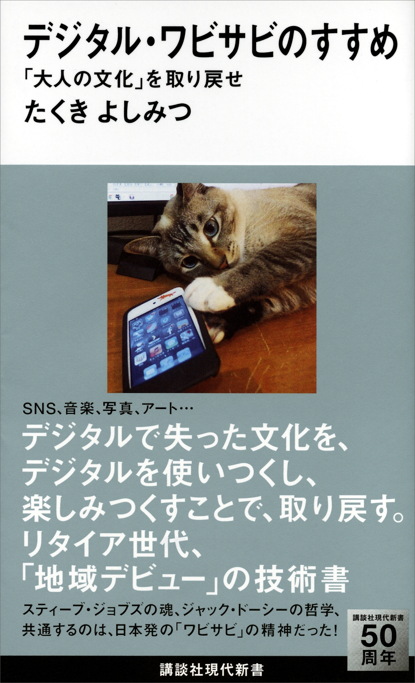 デジタル・ワビサビのすすめ　「大人の文化」を取り戻せ