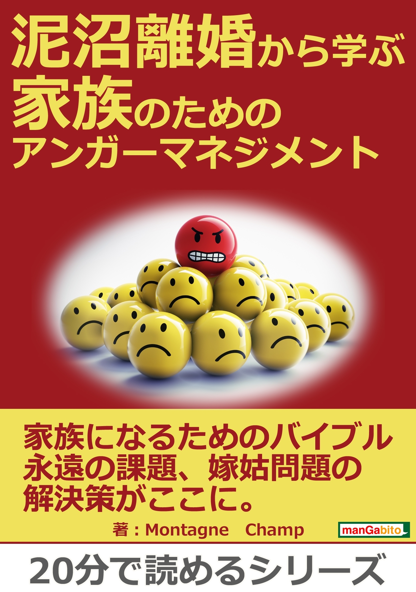 泥沼離婚から学ぶ　家族のためのアンガーマネジメント。