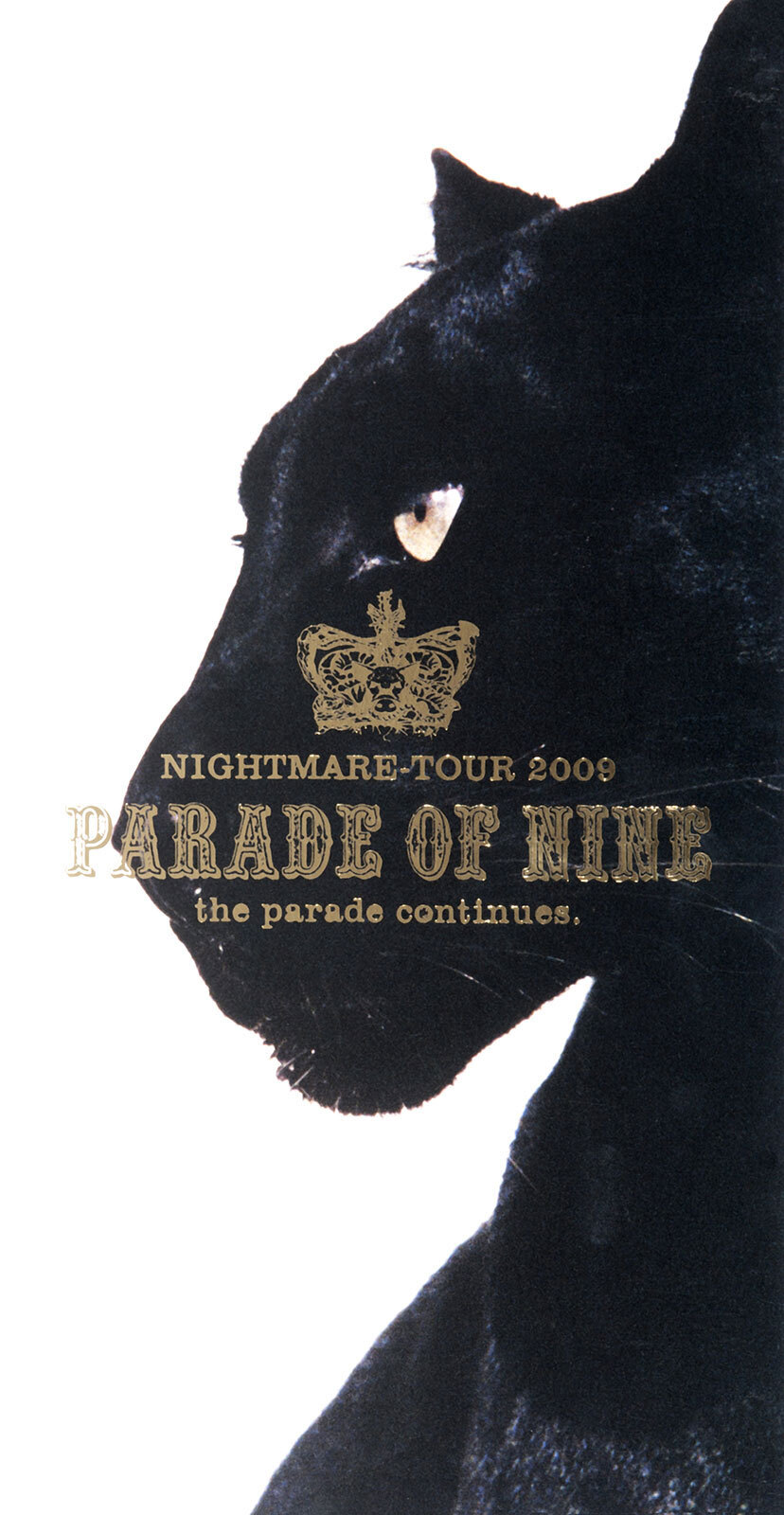 ナイトメア公式ツアーパンフレット 2009　TOUR 2009 PARADE OF NINE