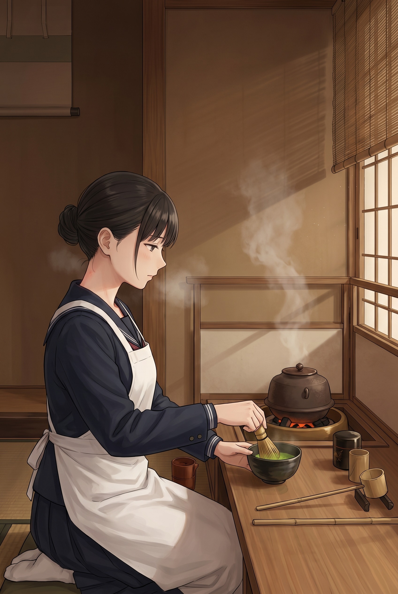 俺の鼻先に、茶道部の彼女たちは薫りで堕ちる