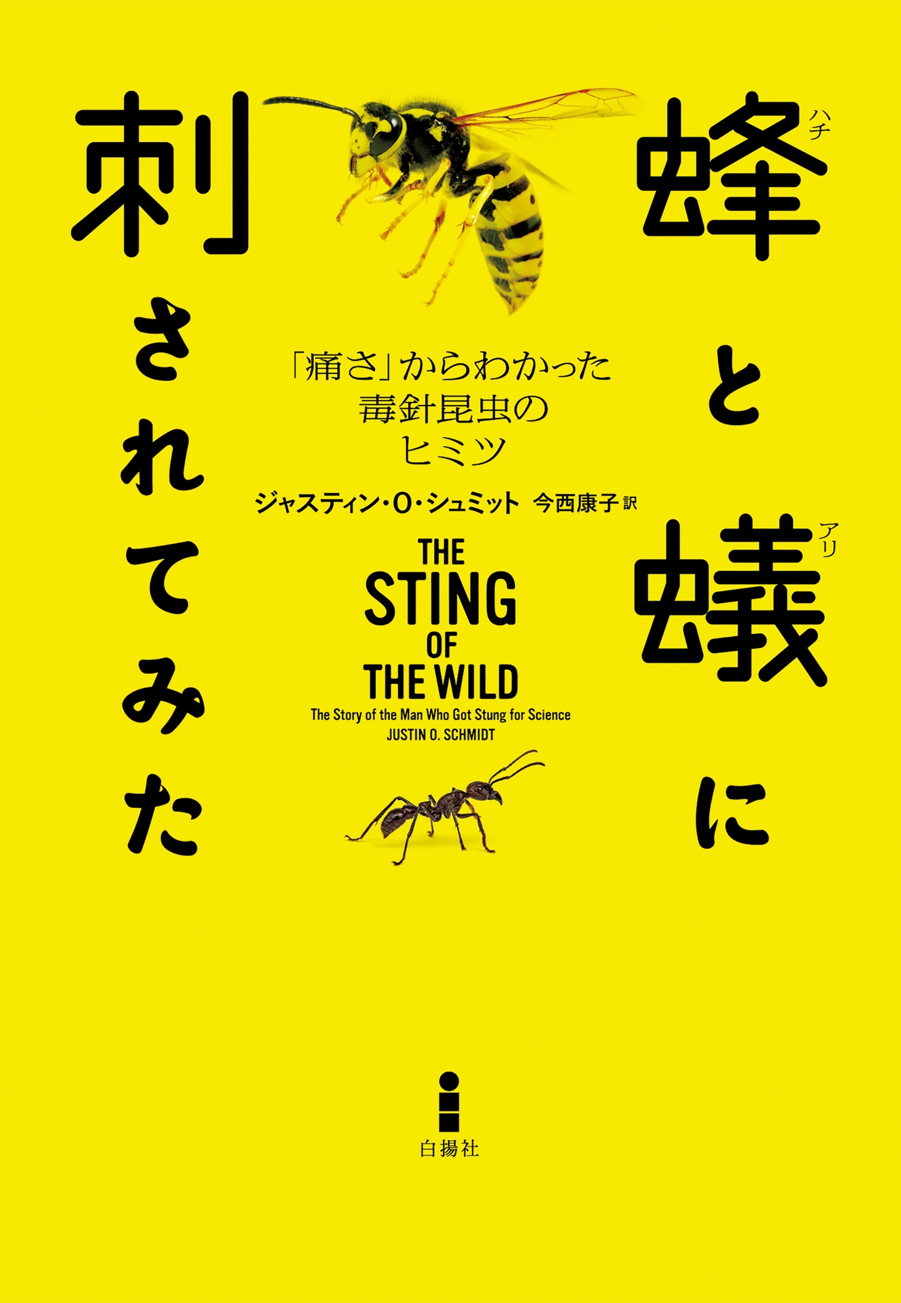 蜂と蟻に刺されてみた