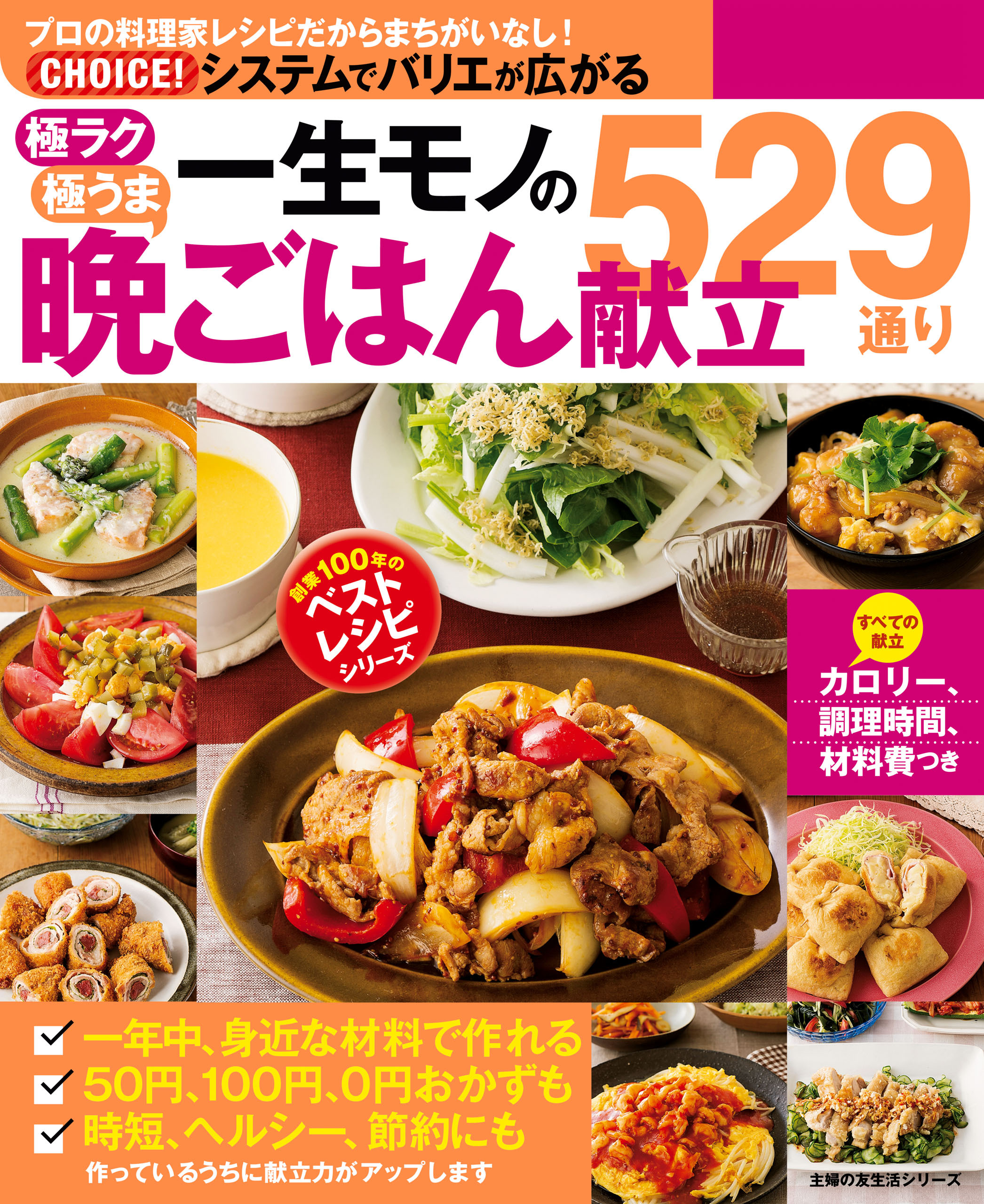 一生モノの晩ごはん献立５２９通り