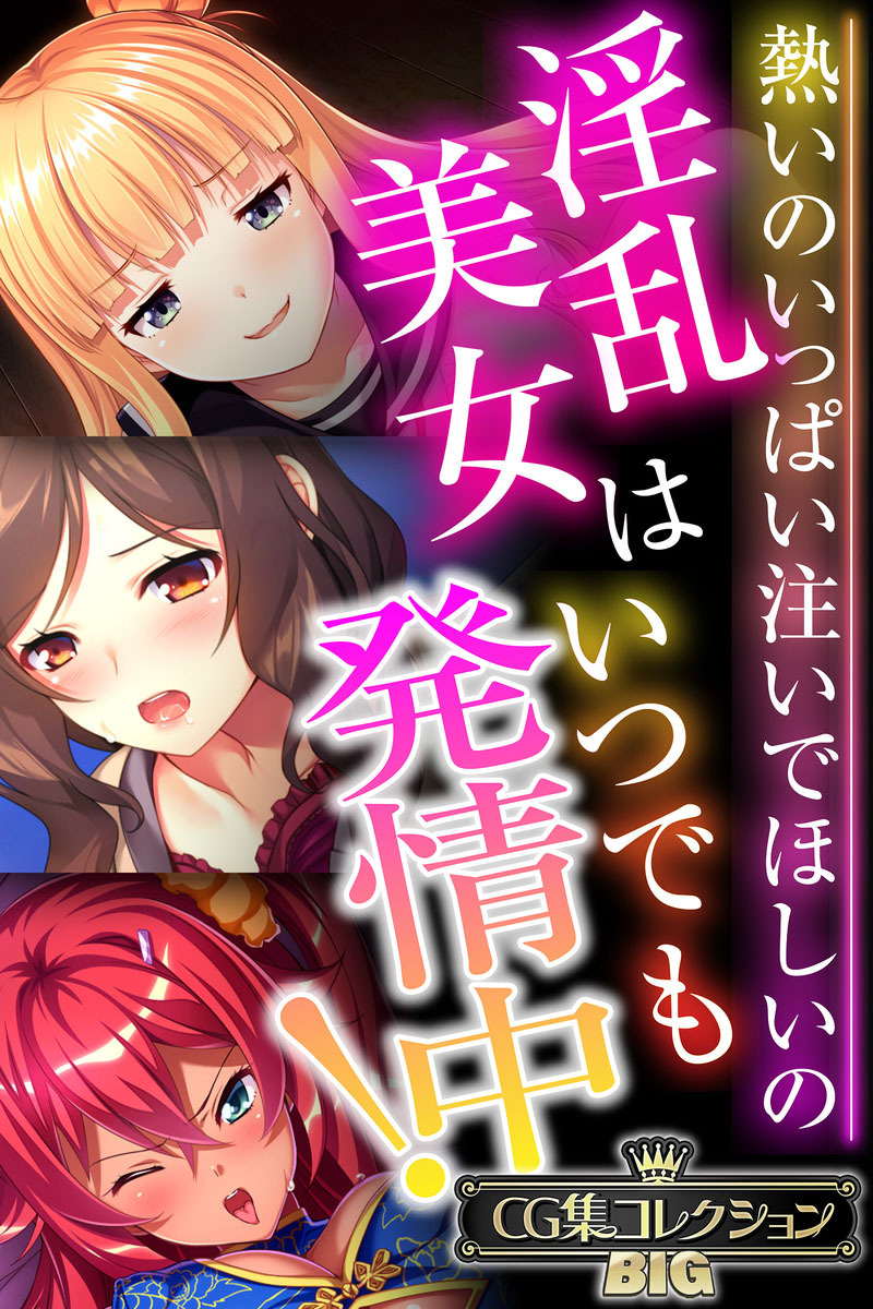淫乱美女はいつでも発情中！ ～熱いのいっぱい注いでほしいの～【CG集コレクションBIG】