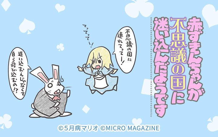 赤ずきんちゃんが不思議の国に迷い込んだようです