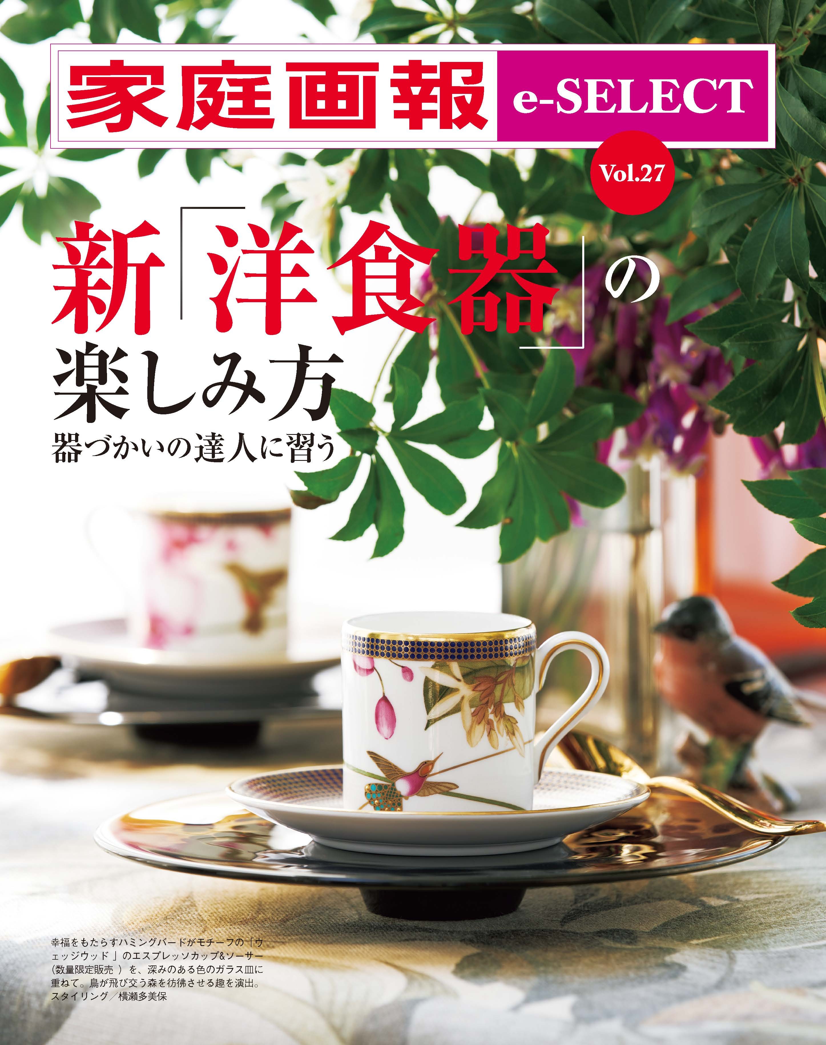 家庭画報 e-SELECT Vol.27 新「洋食器の楽しみ方」　器づかいの達人に習う [雑誌]
