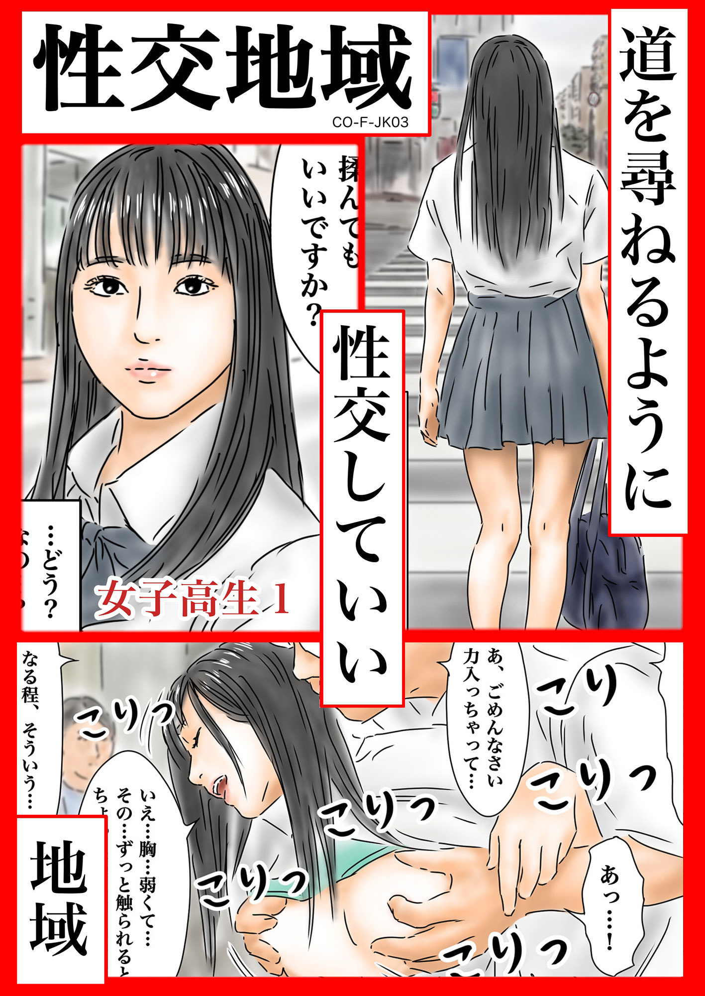 性交地域 道を尋ねるように性交していい地域