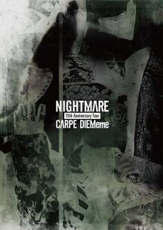 ナイトメア公式ツアーパンフレット 2015 15th Anniversary Tour CARPE DIEMeme(white)