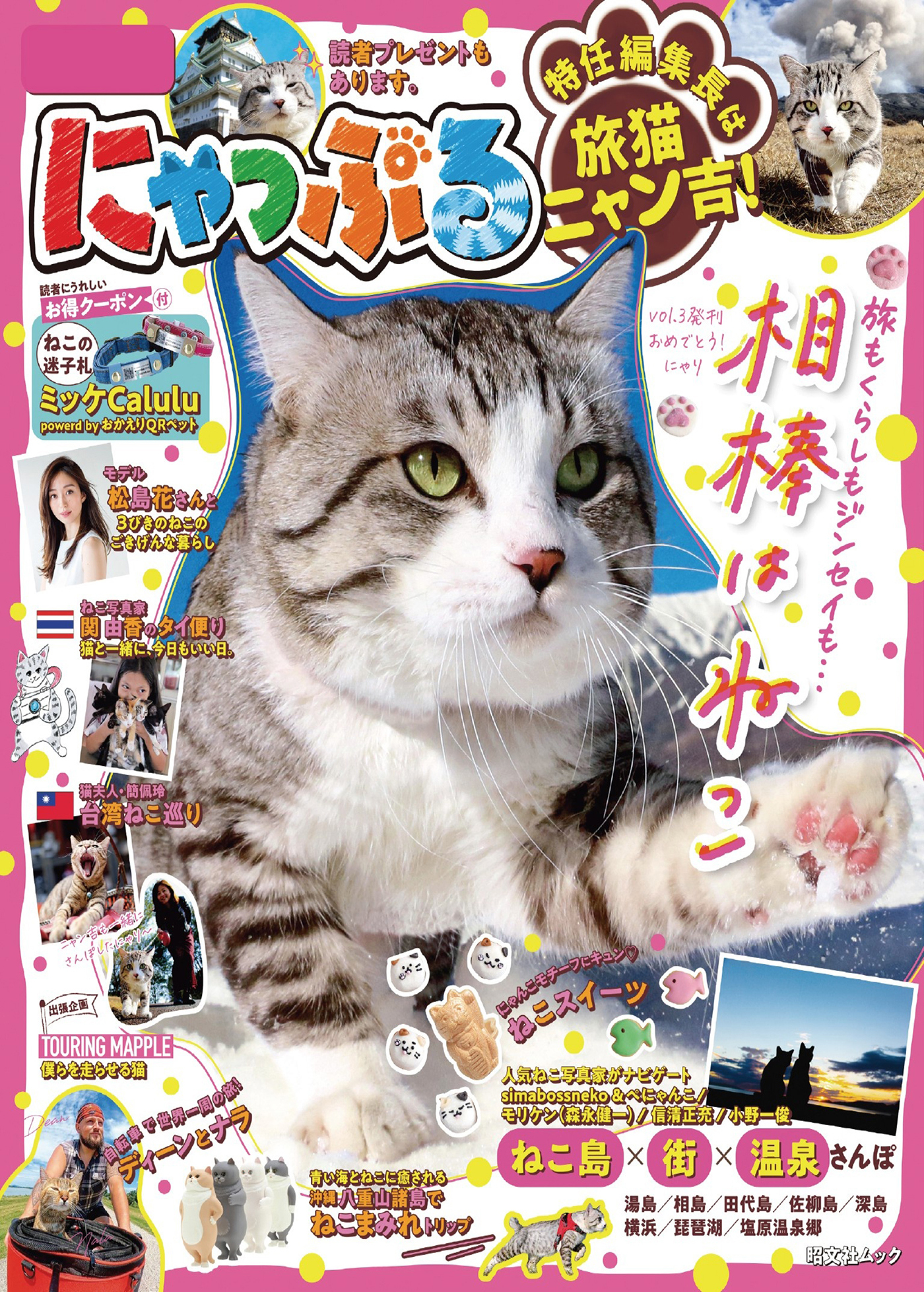 昭文社ムック にゃっぷる 特任編集長は旅猫ニャン吉！'24