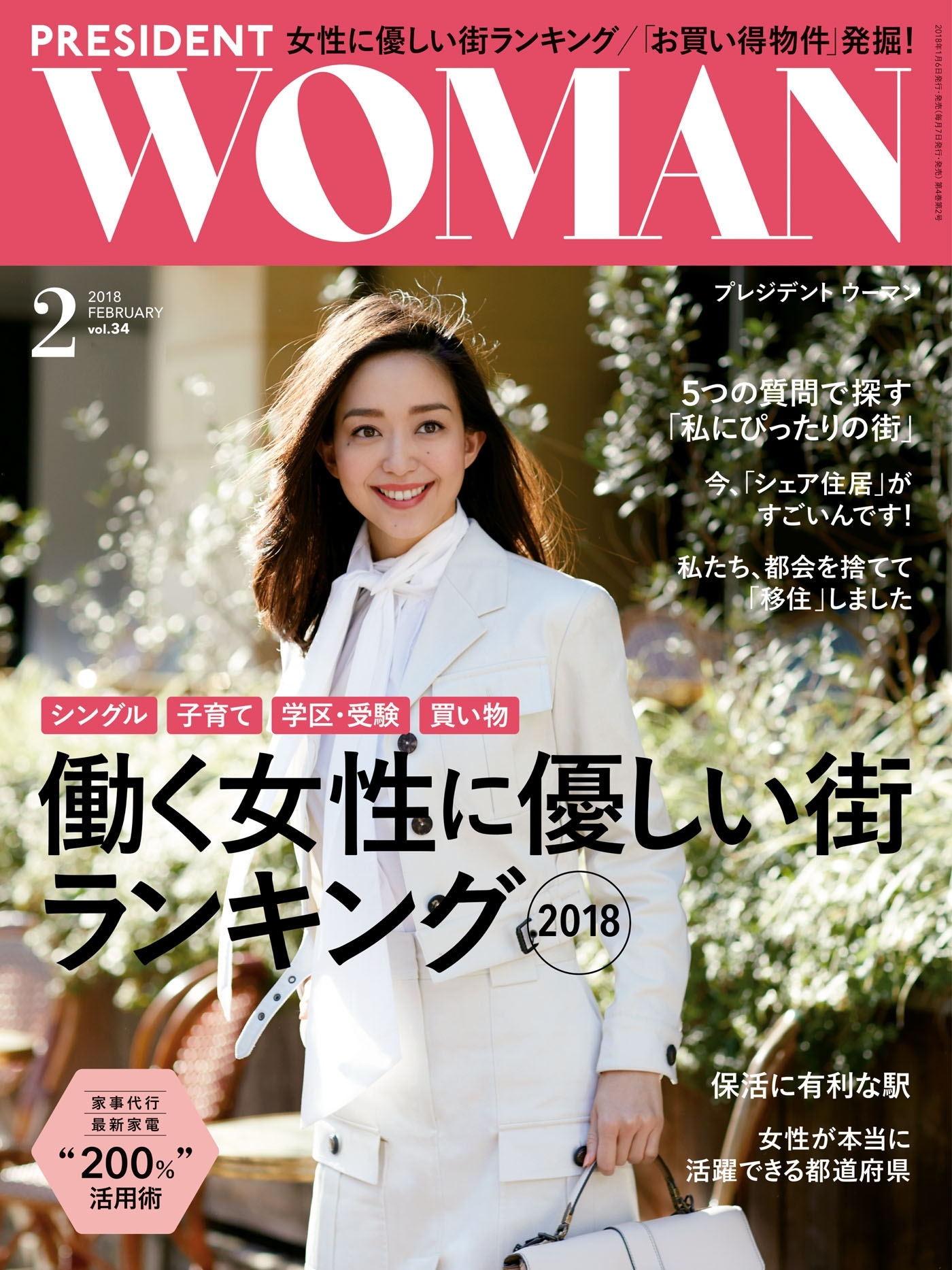 PRESIDENT WOMAN(プレジデントウーマン) 2018年2月号