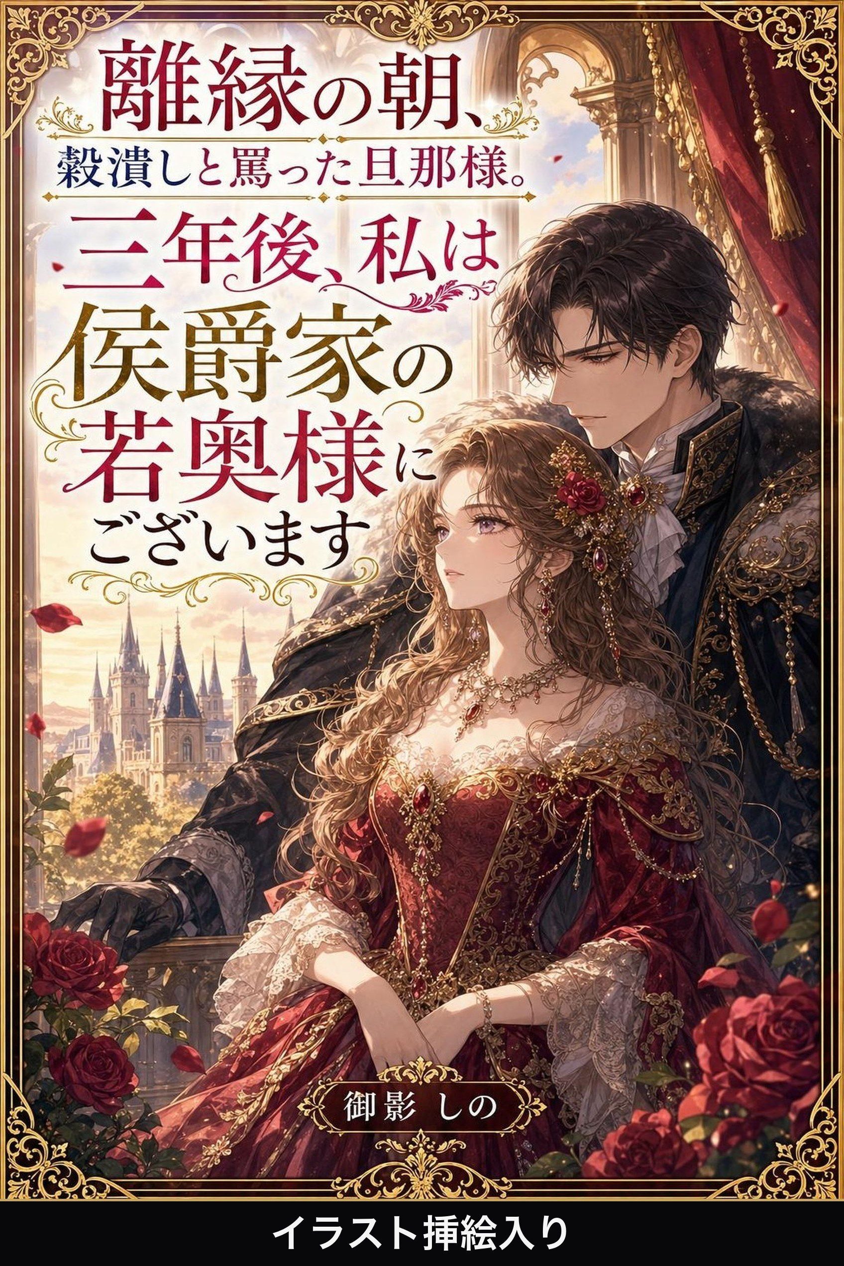 離縁の朝、穀潰しと罵った旦那様。三年後、私は侯爵家の若奥様にございます（挿絵版）