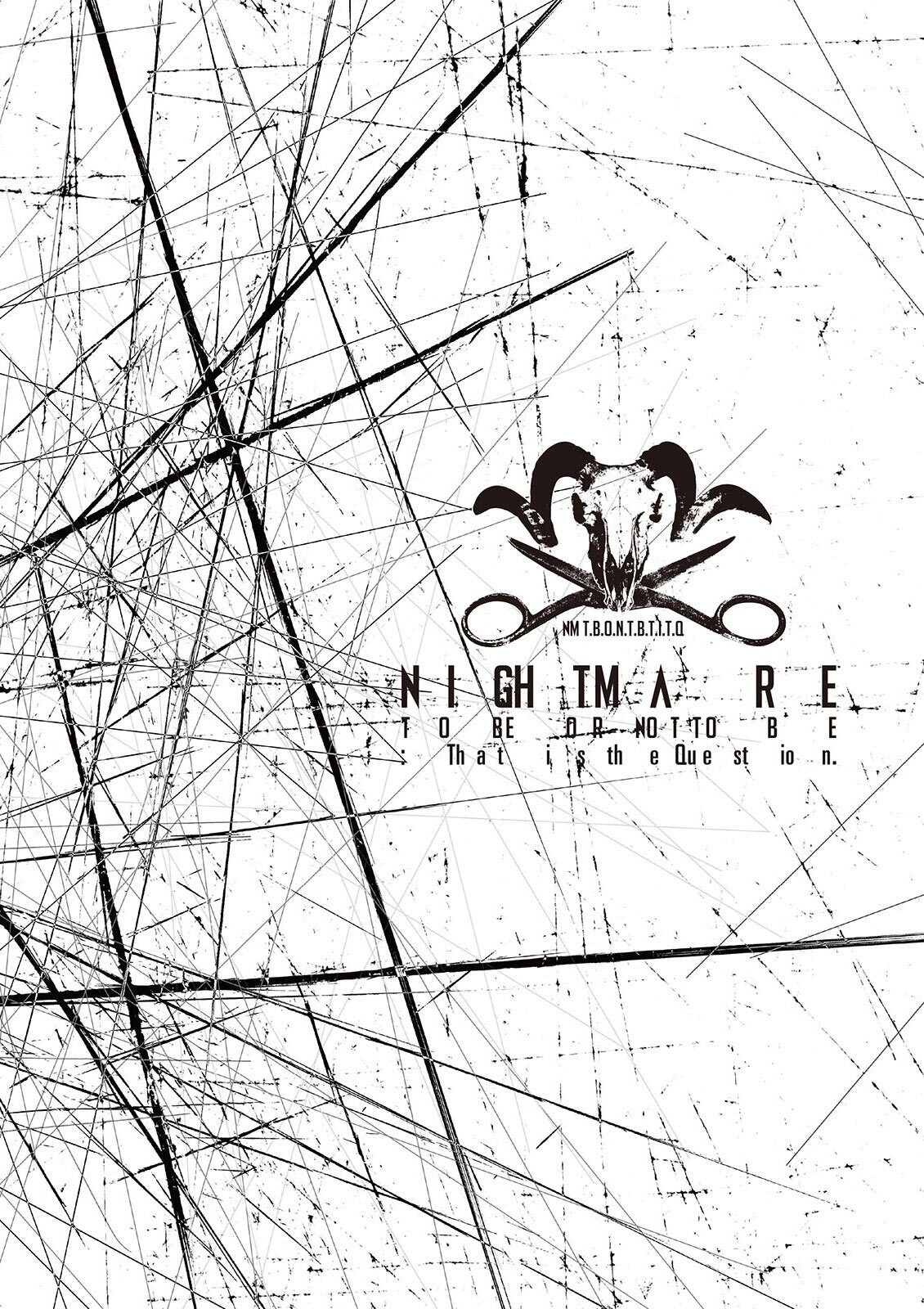 ナイトメア公式ツアーパンフレット 2014　TOUR 2014 TO BE OR NOT TO BE:That is the Question.