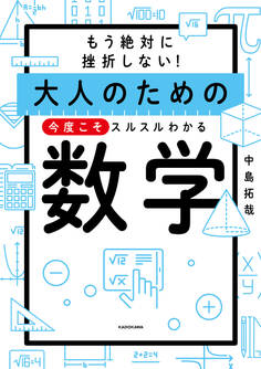もう絶対に挫折しない! 大人のための 今度こそスルスルわかる数学