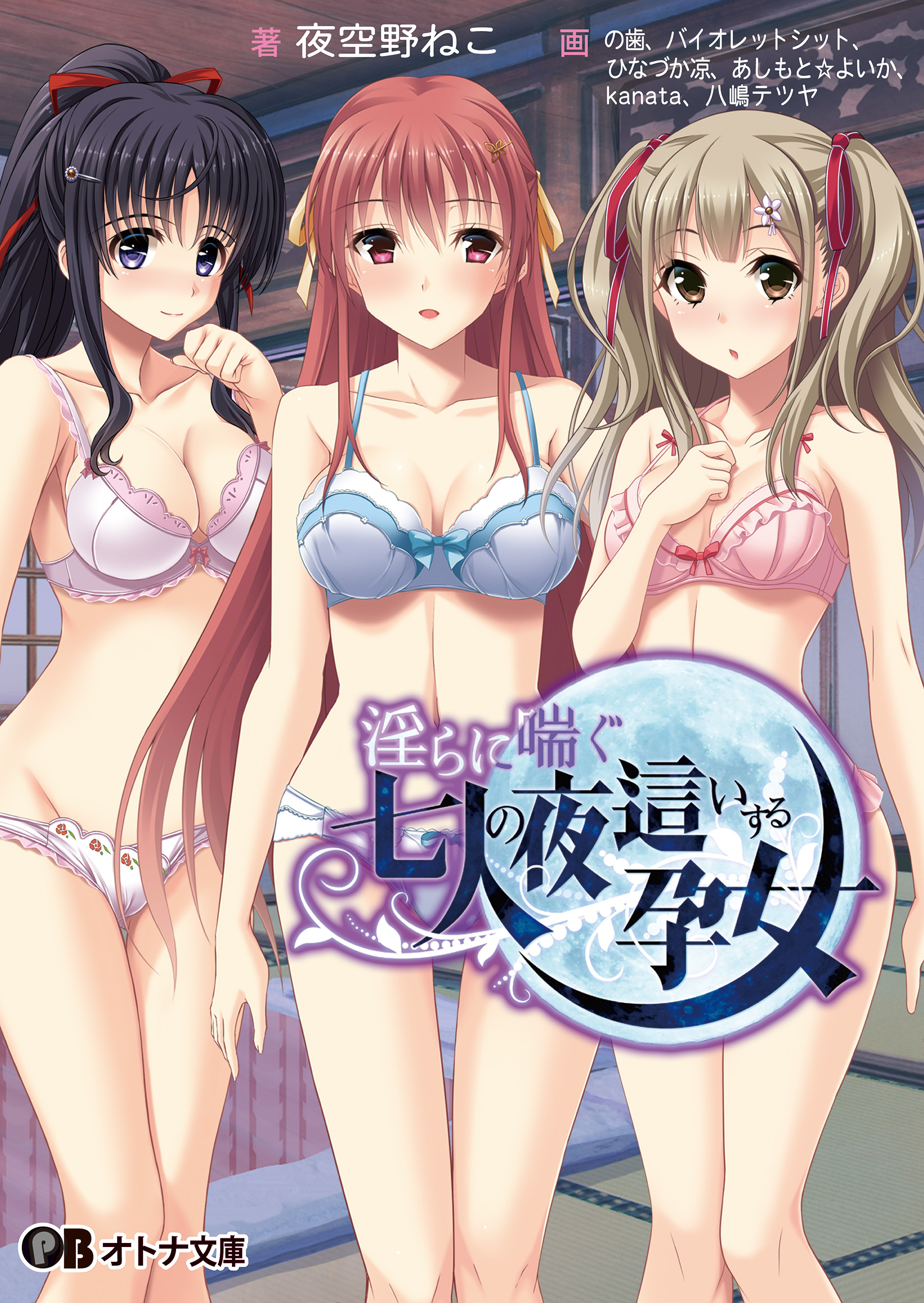 淫らに喘ぐ七人の夜這いする孕女