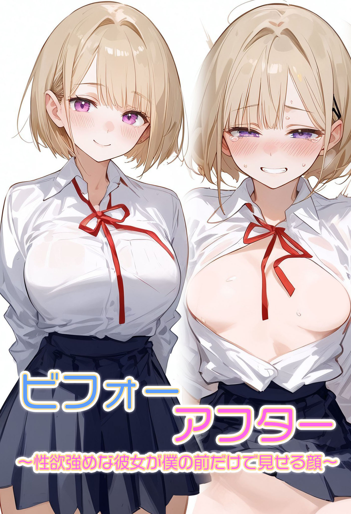 ビフォーアフター～性欲強めな彼女が僕の前だけで見せる顔～