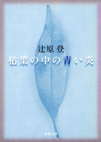 枯葉の中の青い炎