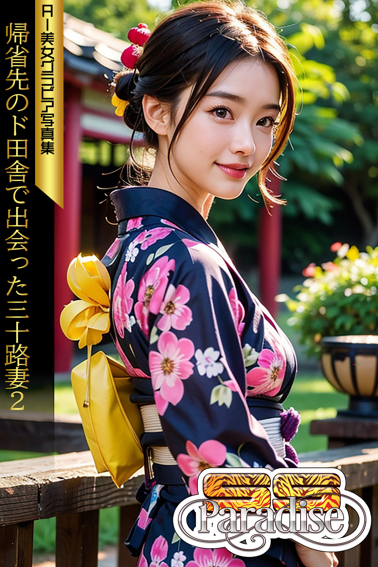 帰省先のド田舎で出会った三十路妻２　AI美女グラビア写真集【SS-Paradise】