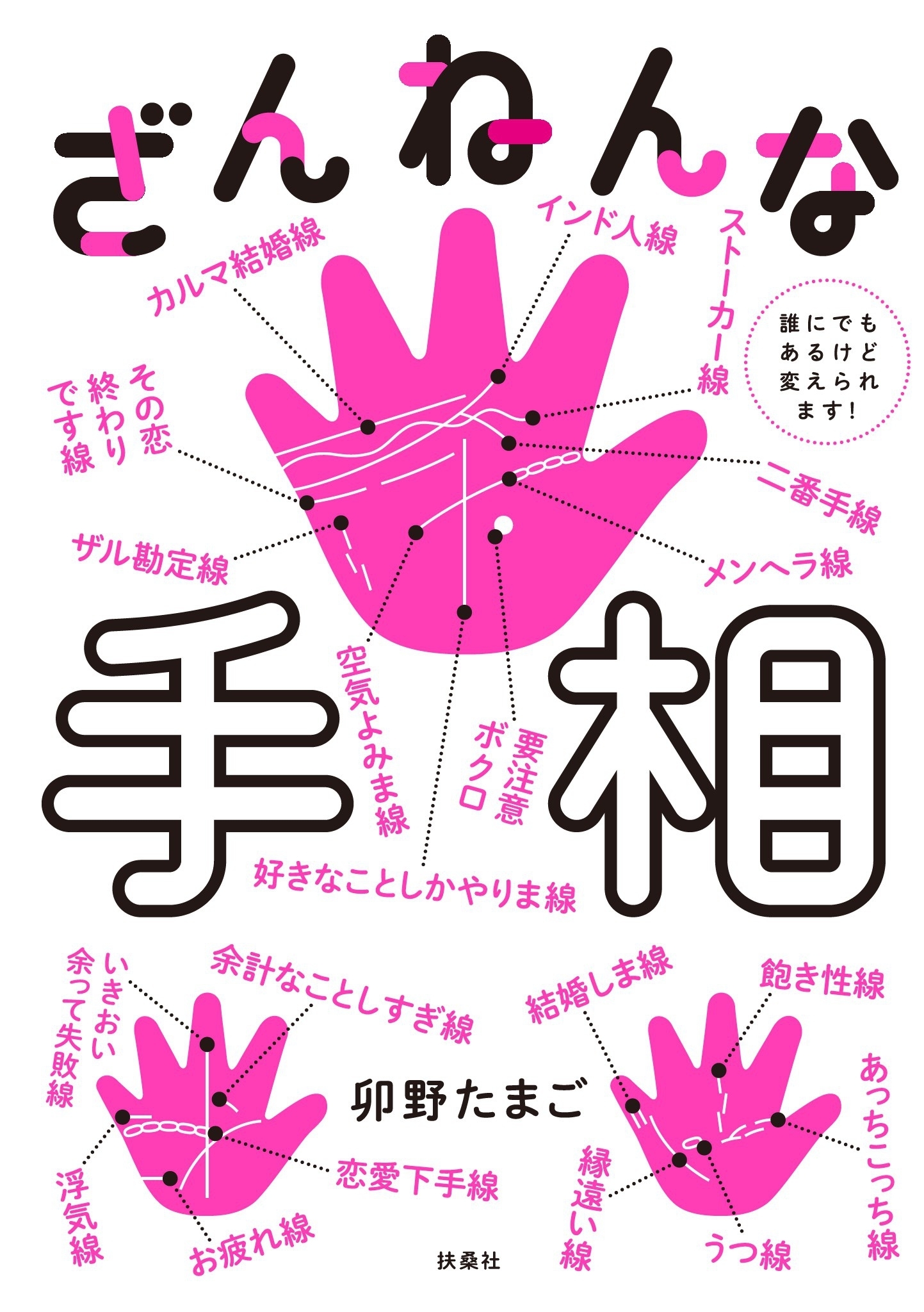ざんねんな手相 誰にでもあるけど変えられます!
