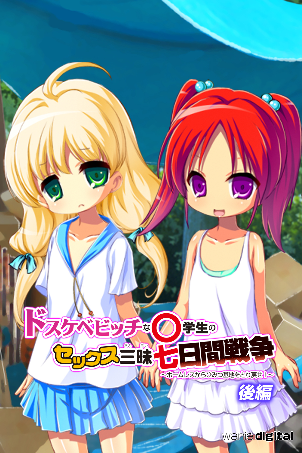 ドスケベビッチな○学生のセックス三昧七日間戦争 ～ホームレスからひみつ基地をとり戻せ！～