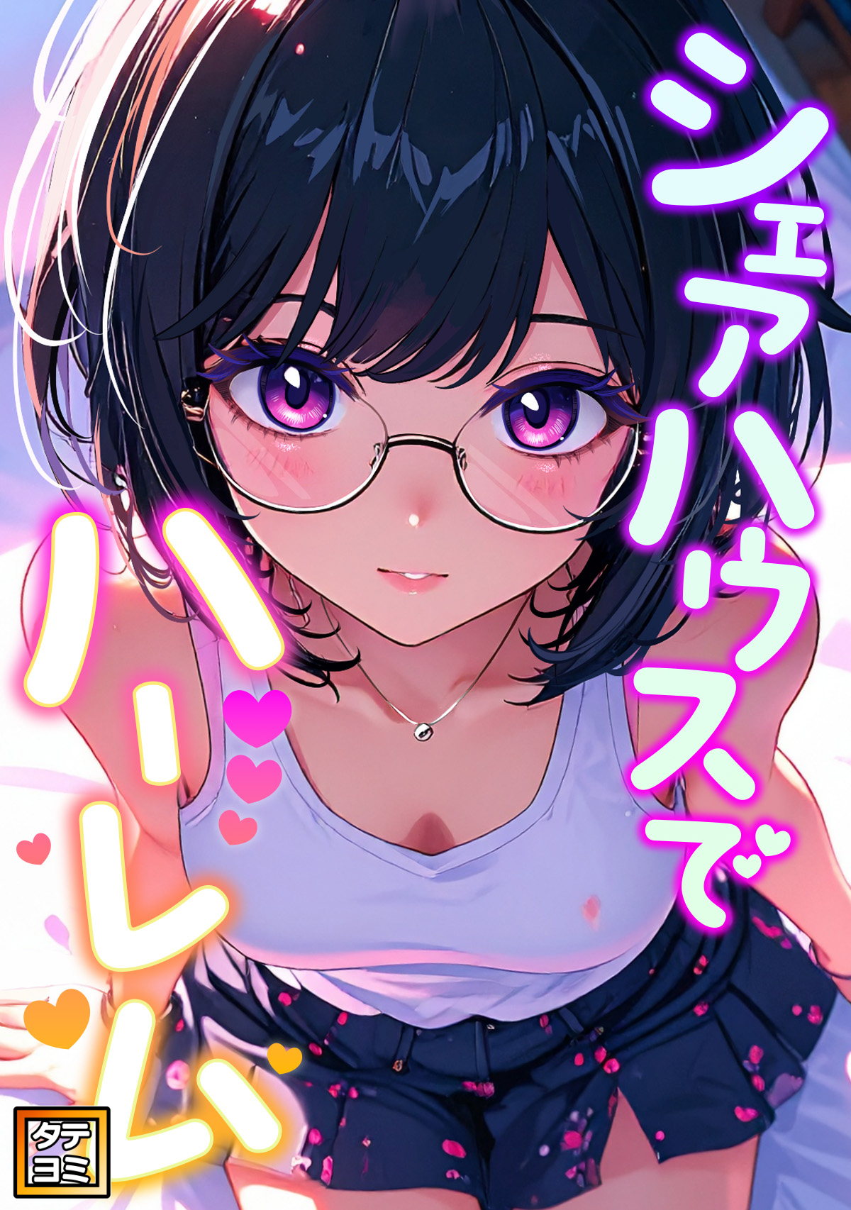 シェアハウスでハーレム【タテヨミ】