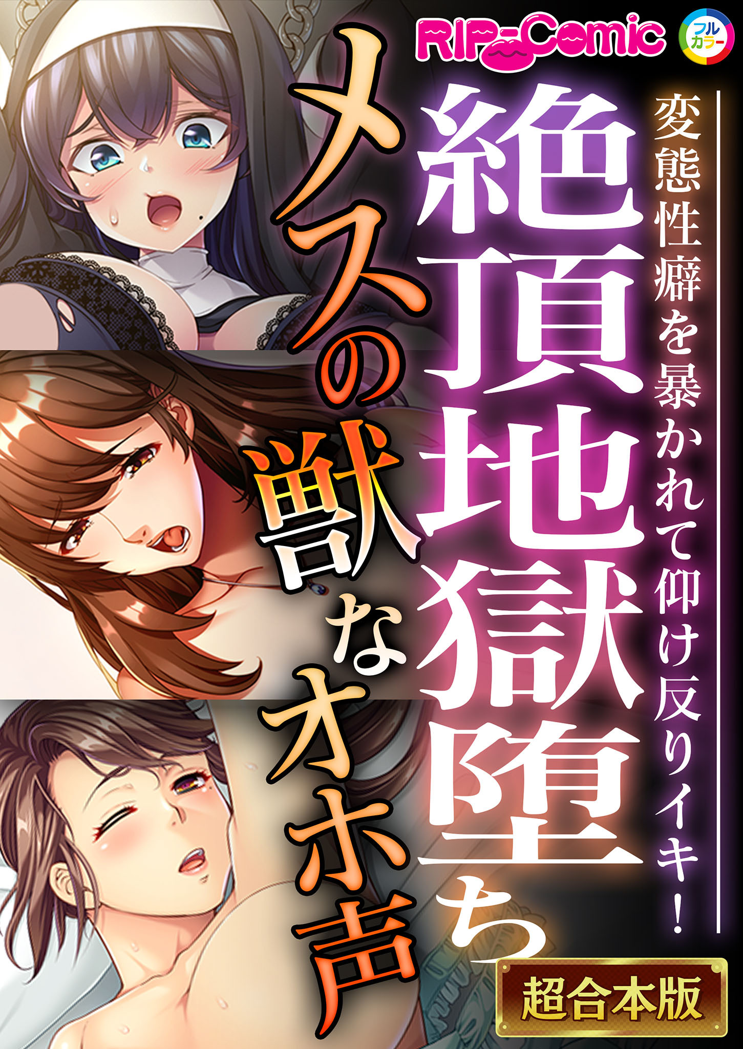 絶頂地獄堕ちメスの獣なオホ声 ～変態性癖を暴かれて仰け反りイキ！～【超合本シリーズ】