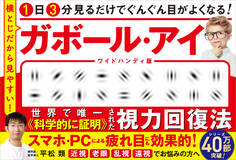 1日3分見るだけでぐんぐん目がよくなる! ガボール・アイ ワイドハンディ版