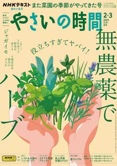 NHK 趣味の園芸 やさいの時間 2025年2月・3月号
