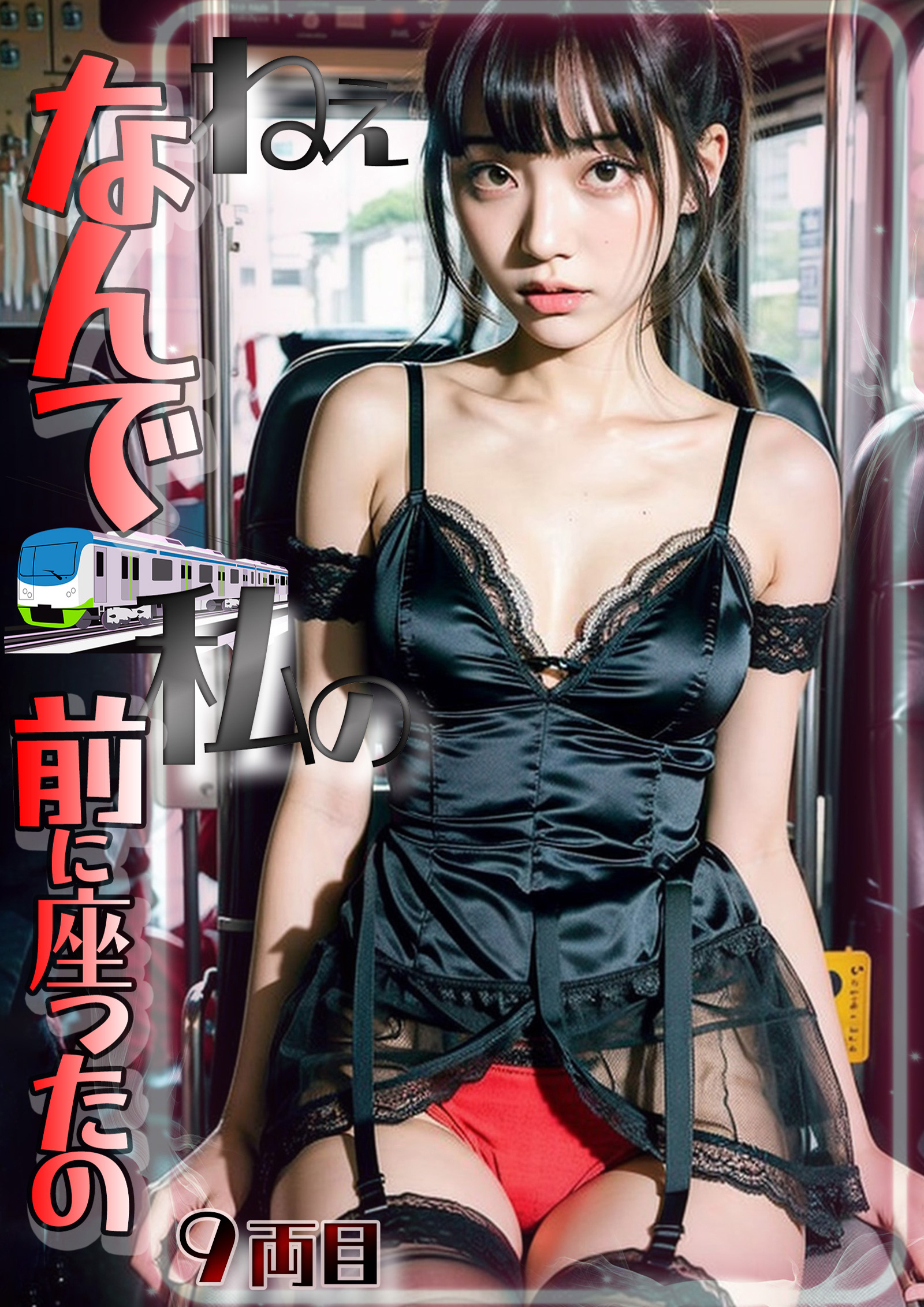 ねぇなんで私の前に座ったの　９両目