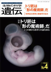 生物の科学 遺伝 2023年7月発行号 Vol.77 No.4