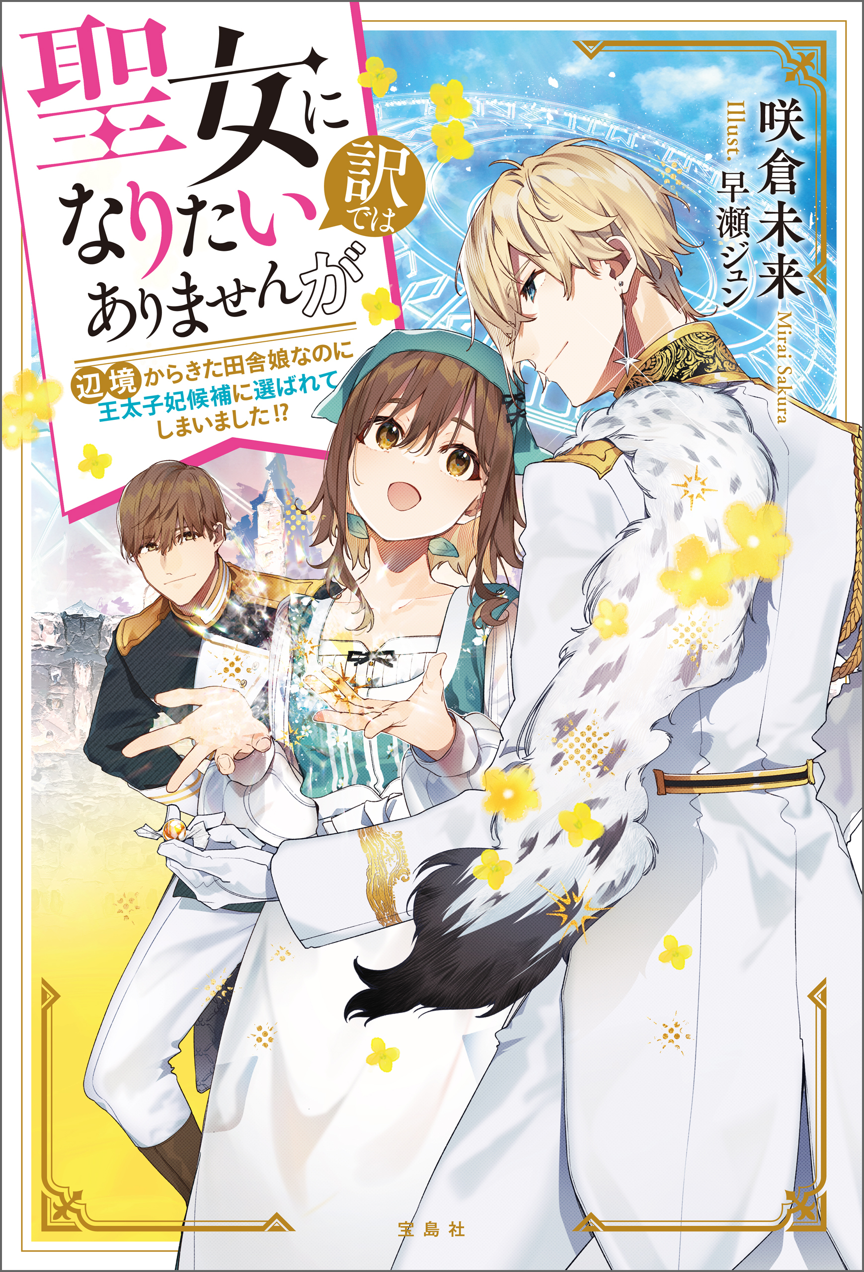 聖女になりたい訳ではありませんが　辺境からきた田舎娘なのに王太子妃候補に選ばれてしまいました！？