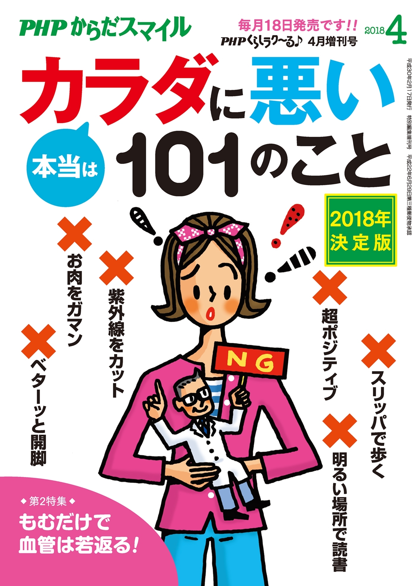 PHPくらしラクーる2018年4月増刊 本当はカラダに悪い101のこと【PHPからだスマイル】